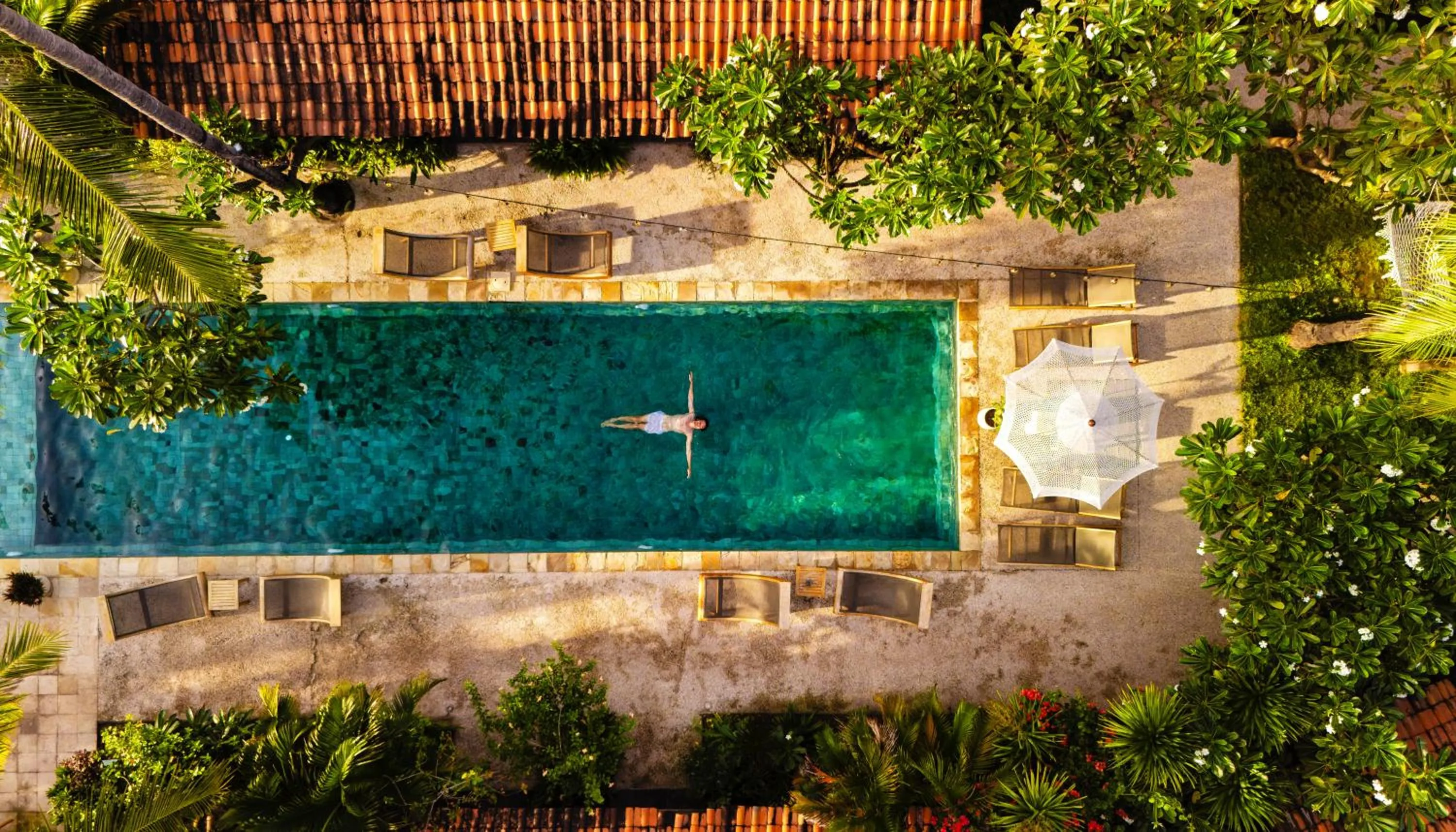 Bird's eye view in Belukar Villas