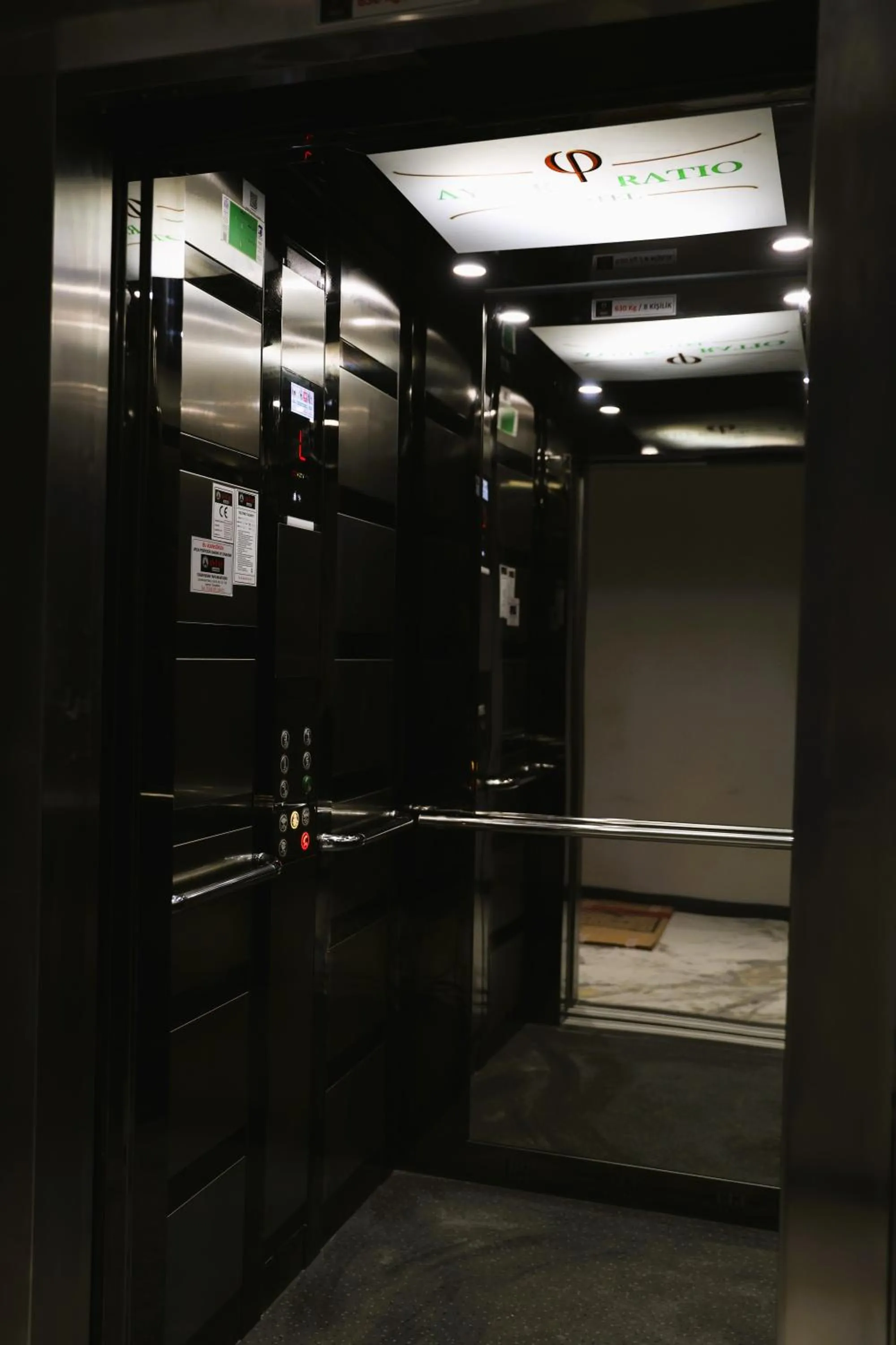 elevator in Aybek Ratio Hotel