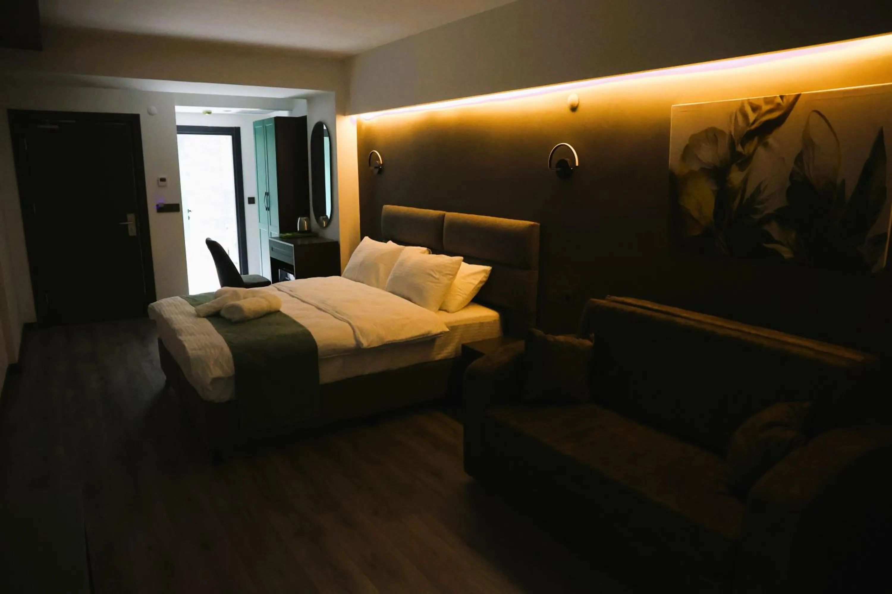 Bedroom, Bed in Aybek Ratio Hotel