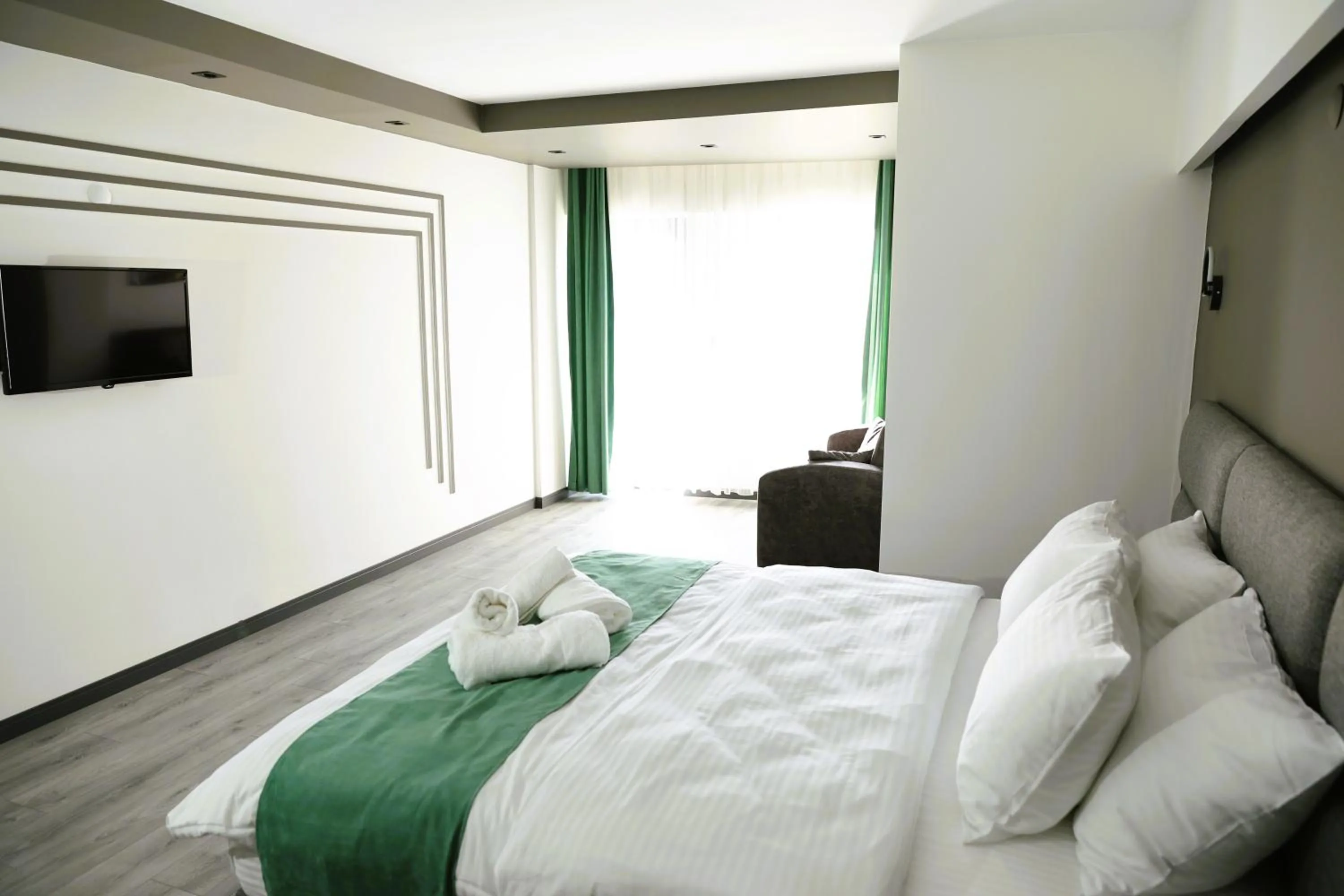 Bedroom, Bed in Aybek Ratio Hotel