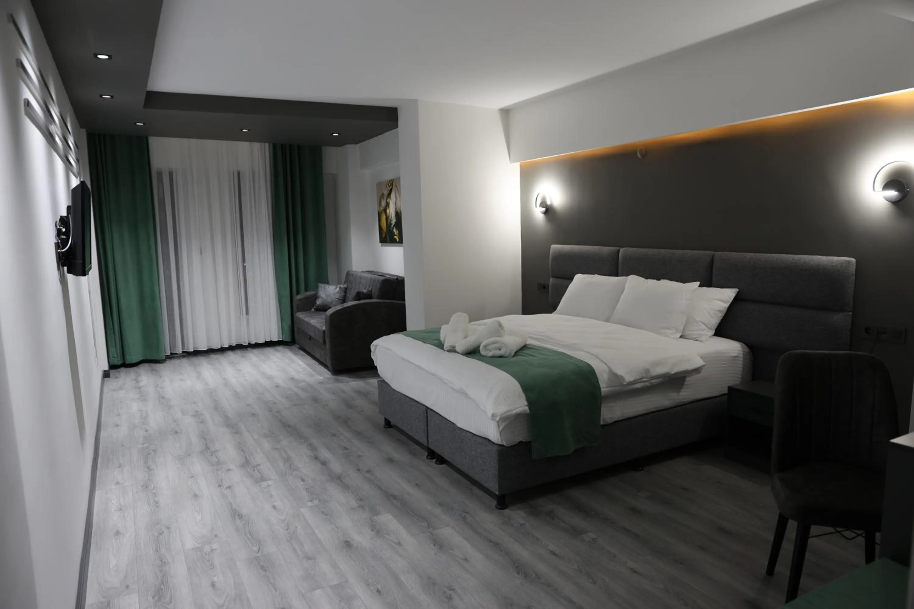 Bedroom, Bed in Aybek Ratio Hotel