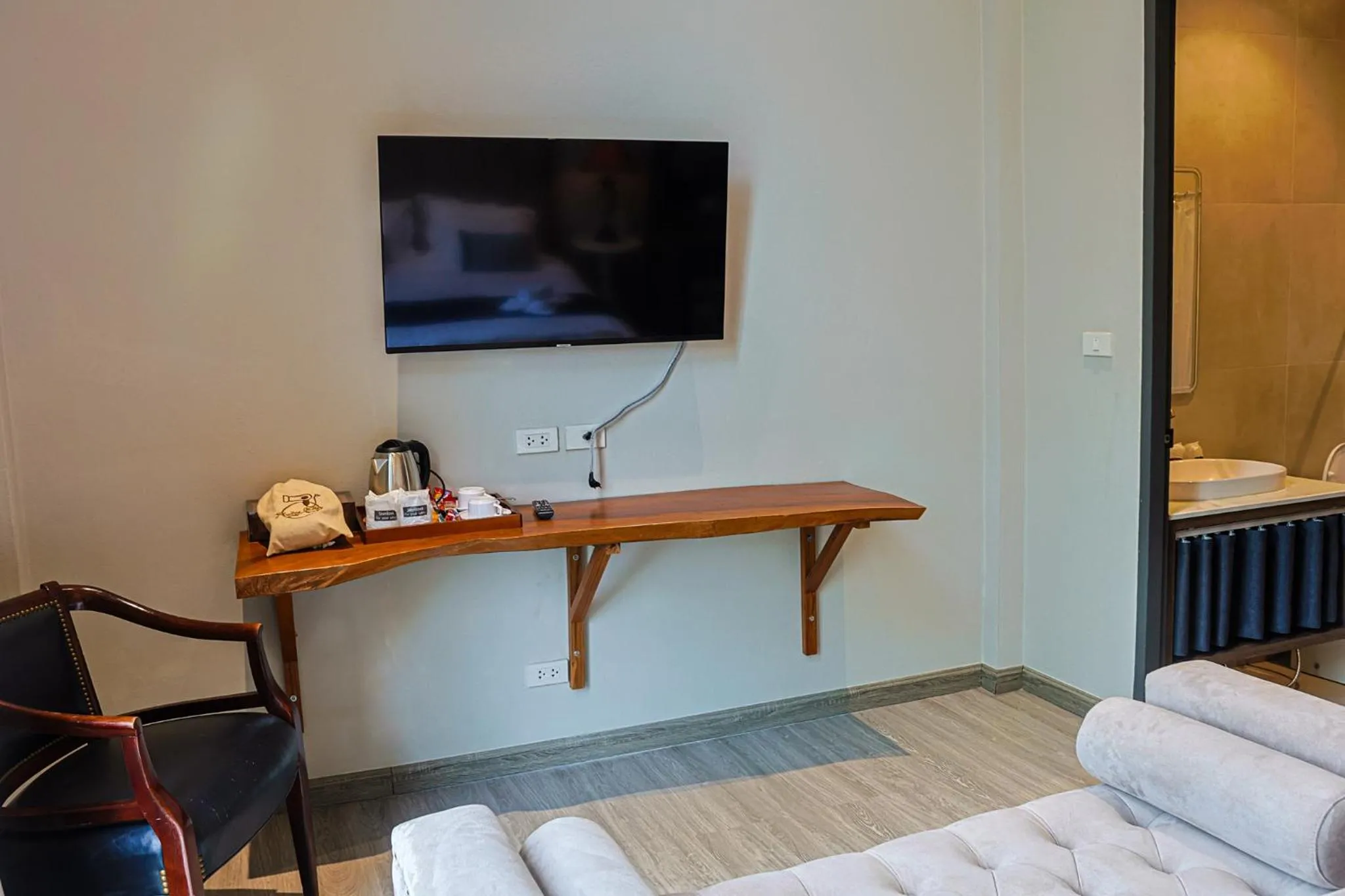 Bed in Phuping Valley Resort