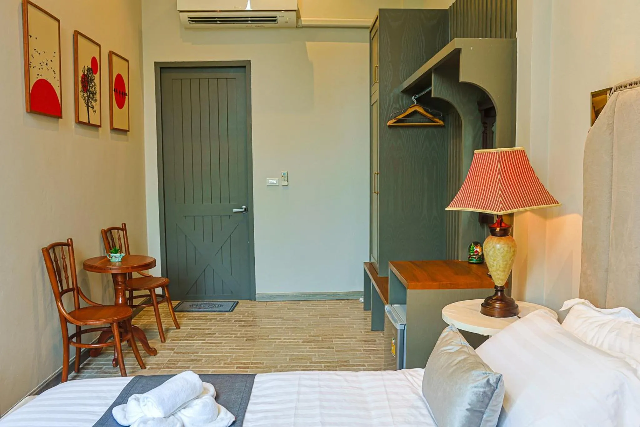 Bed in Phuping Valley Resort