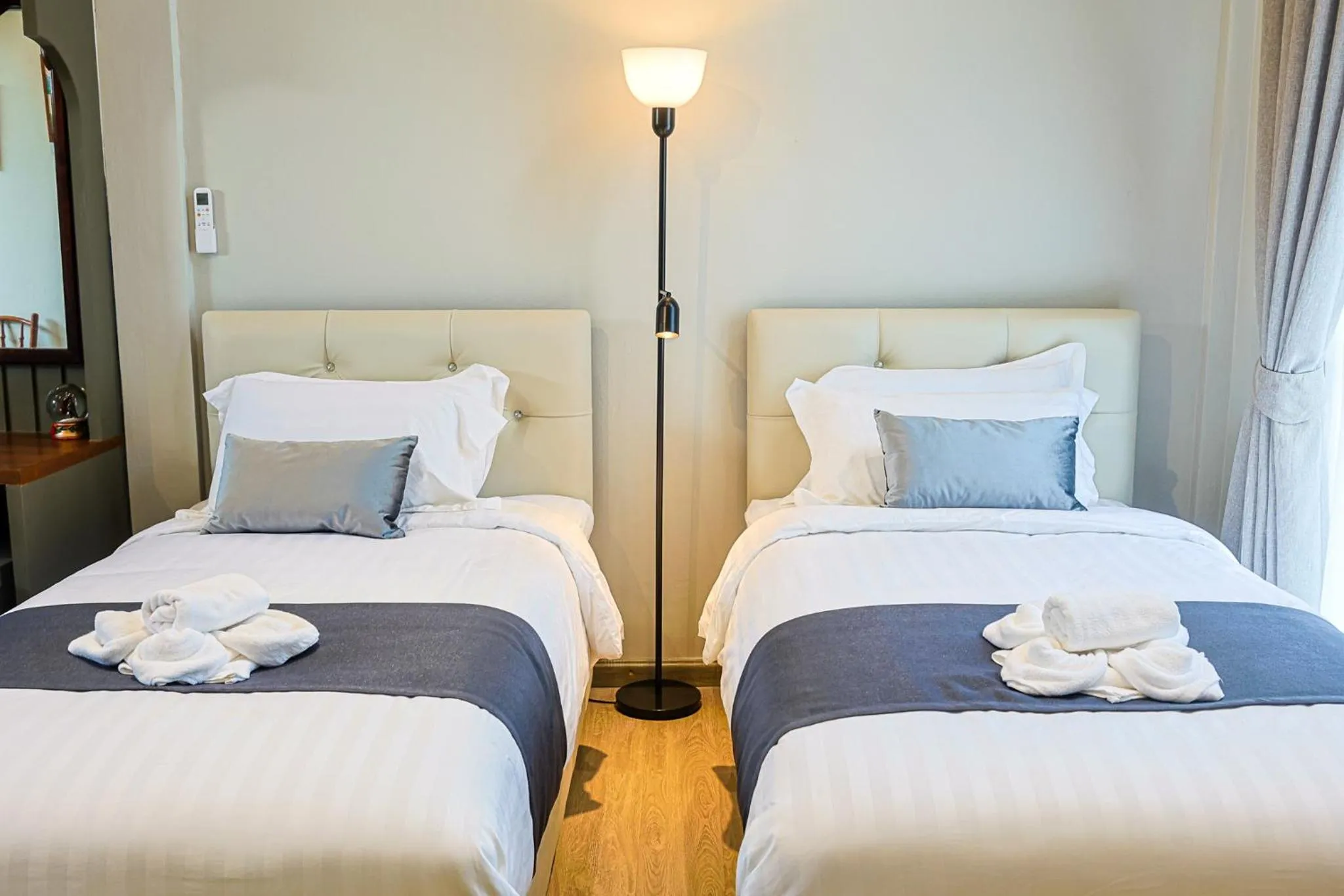 Bed in Phuping Valley Resort