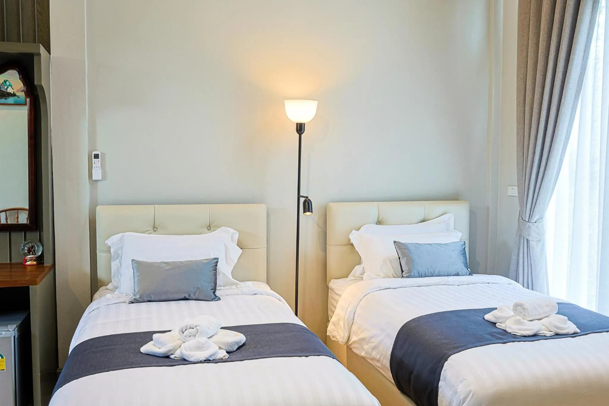 Bed in Phuping Valley Resort