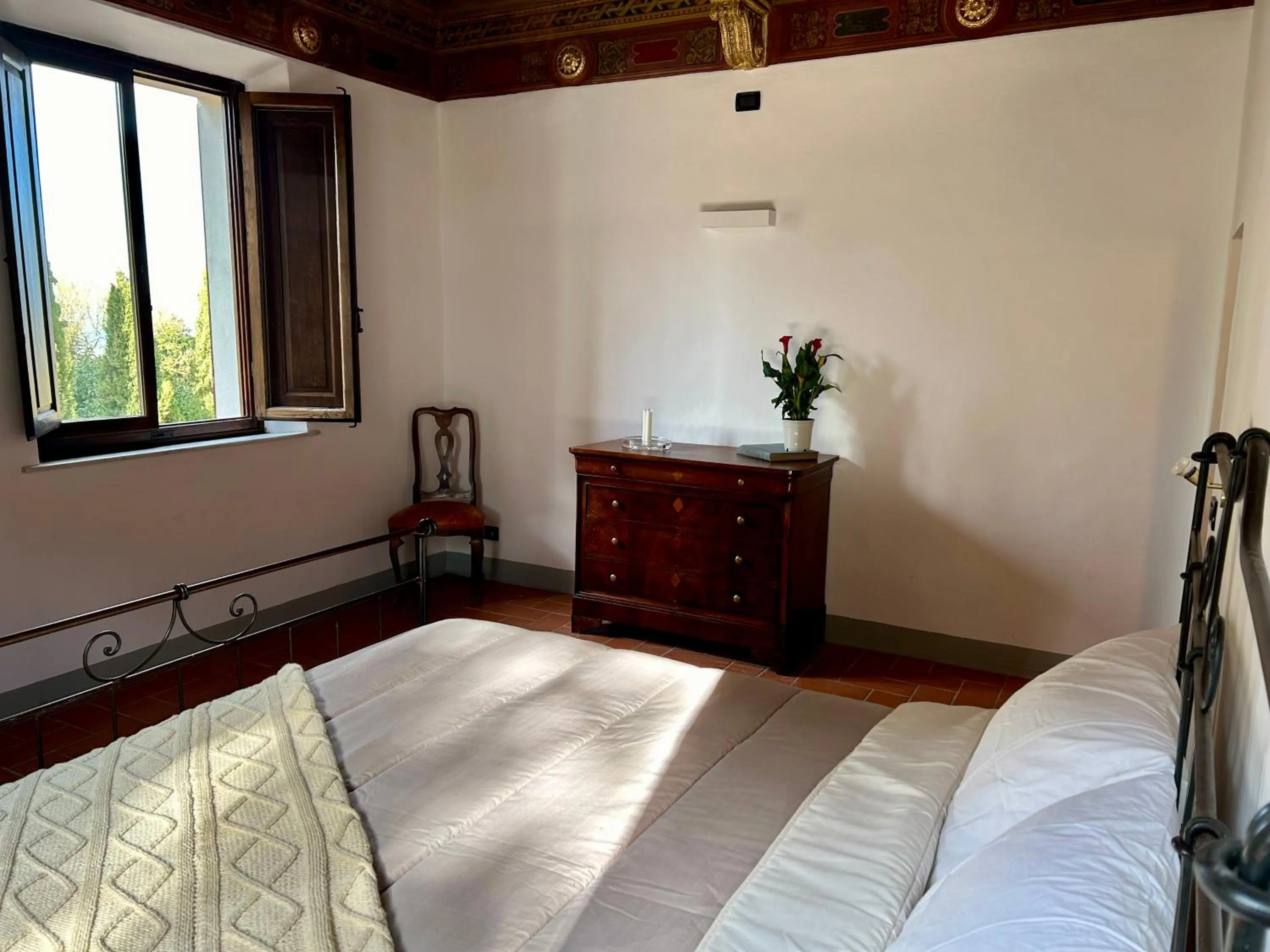 Bed in Villa Mucellena