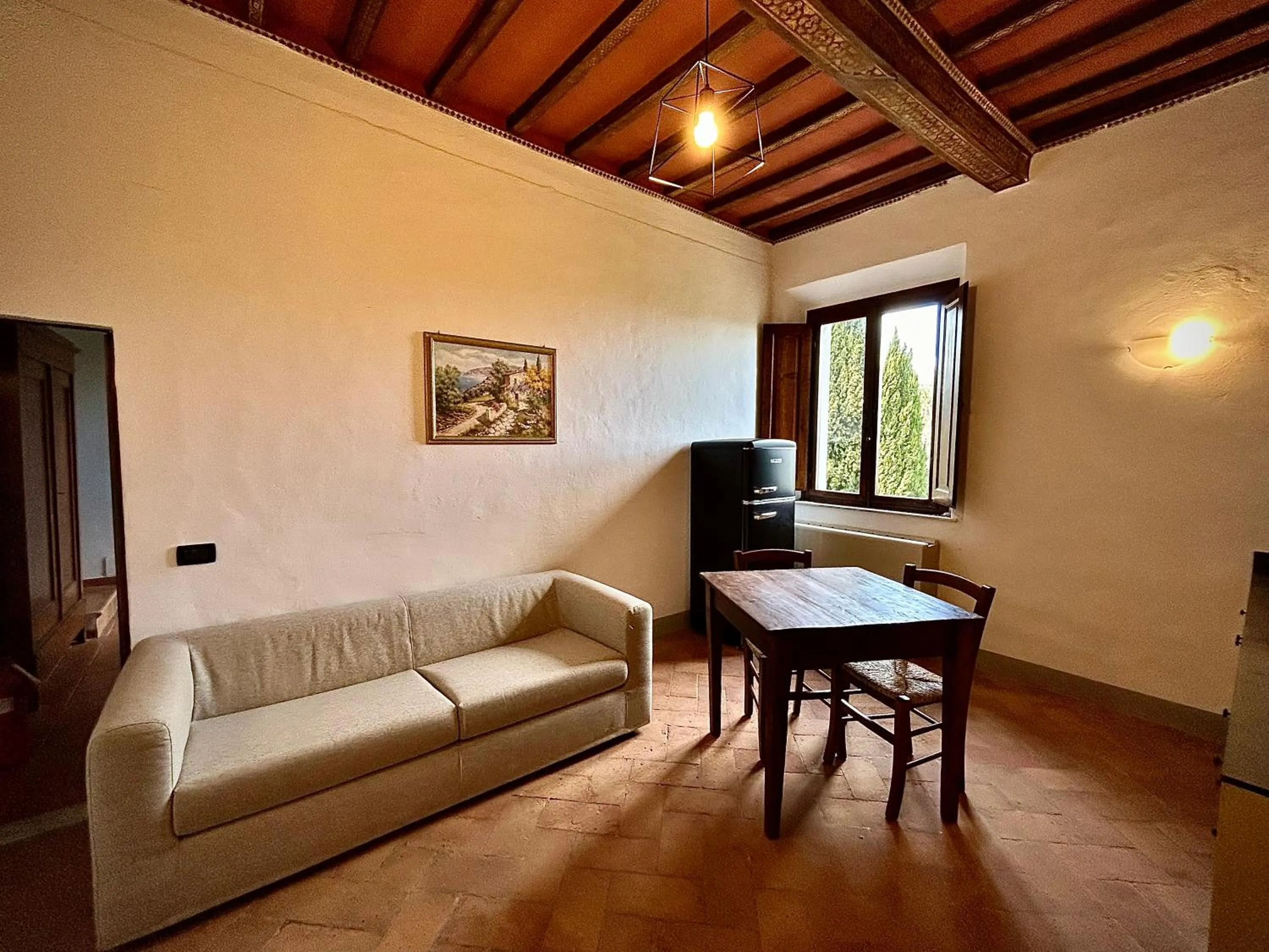 Living room in Villa Mucellena