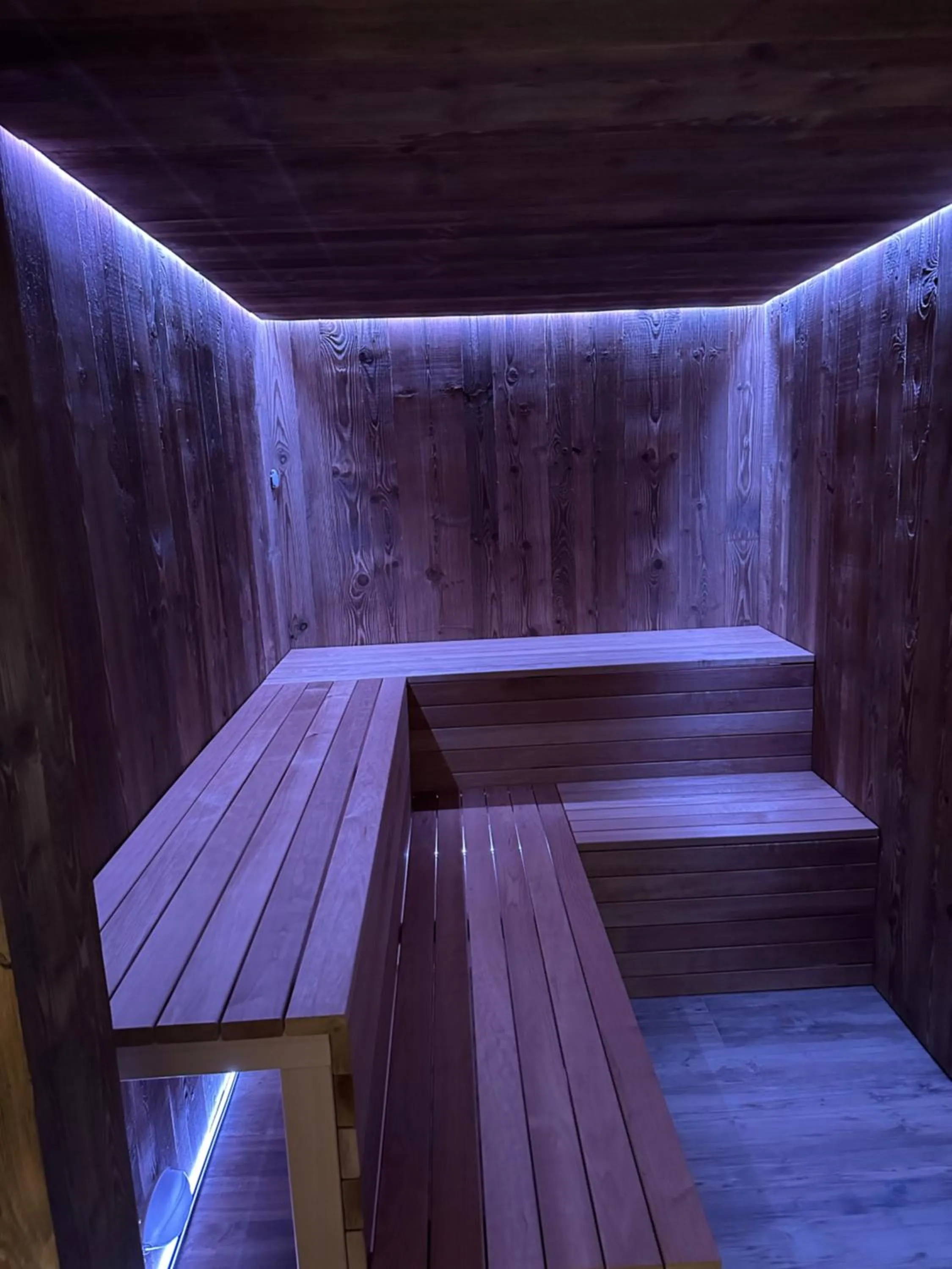 Sauna in Appartement Matthias