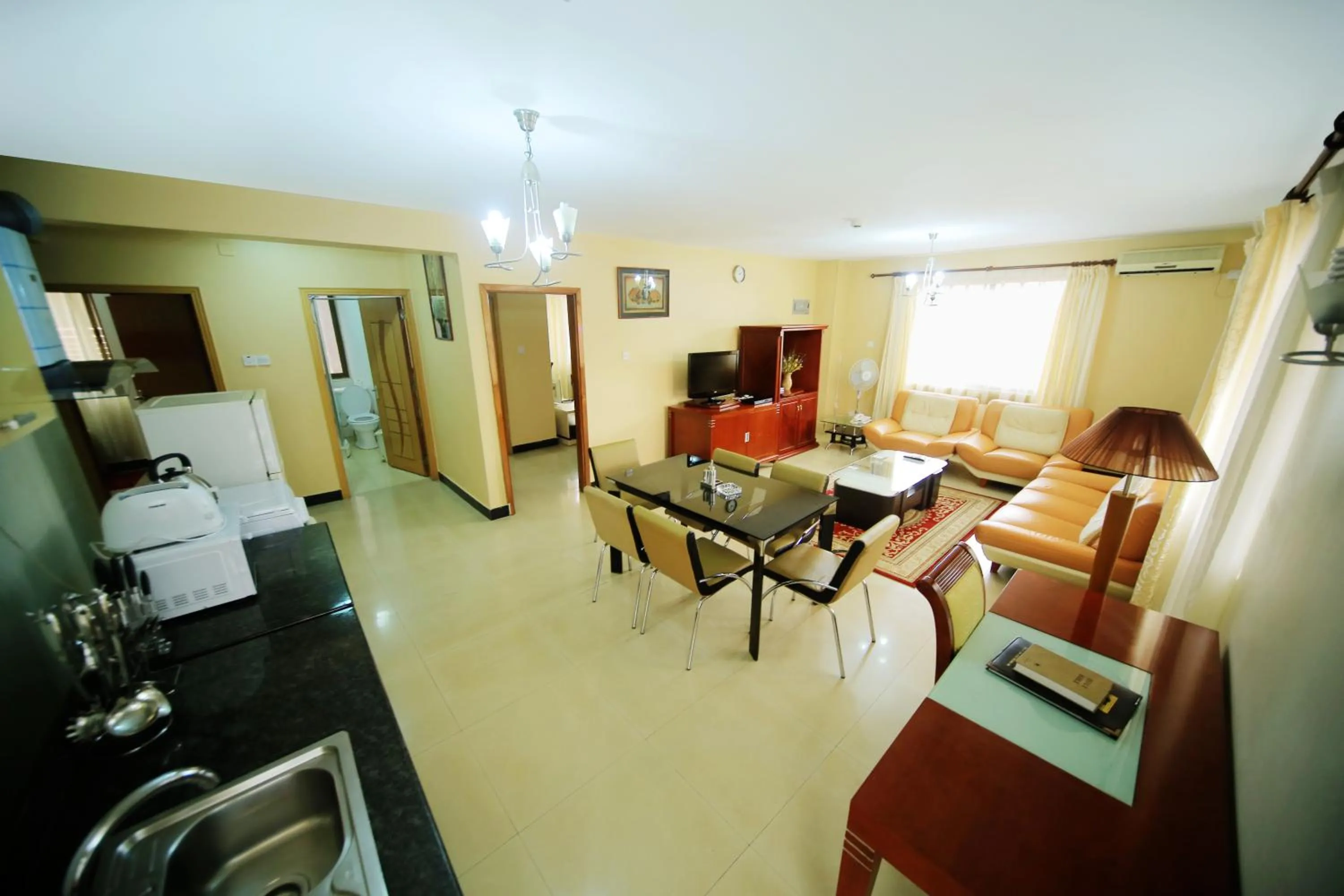 Living room in Hotel Africana