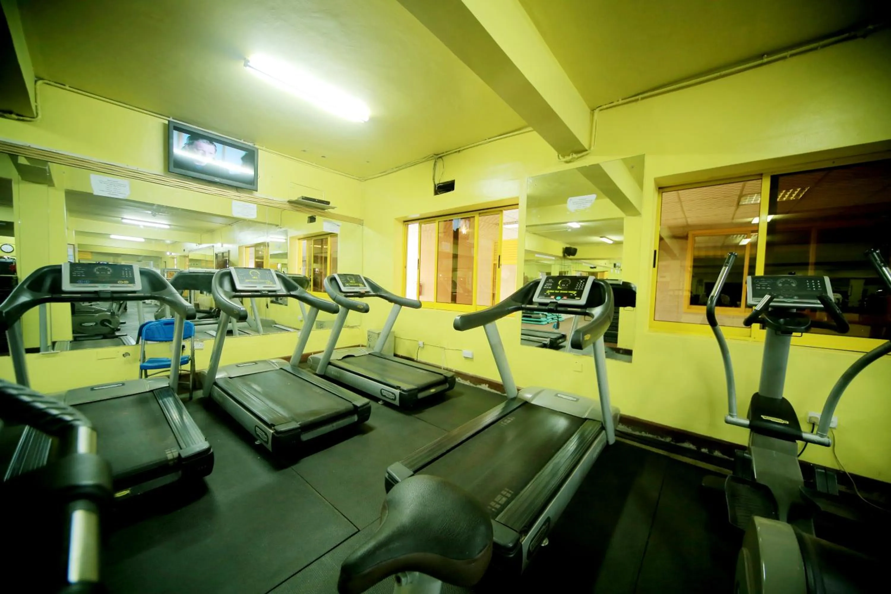 Fitness centre/facilities in Hotel Africana