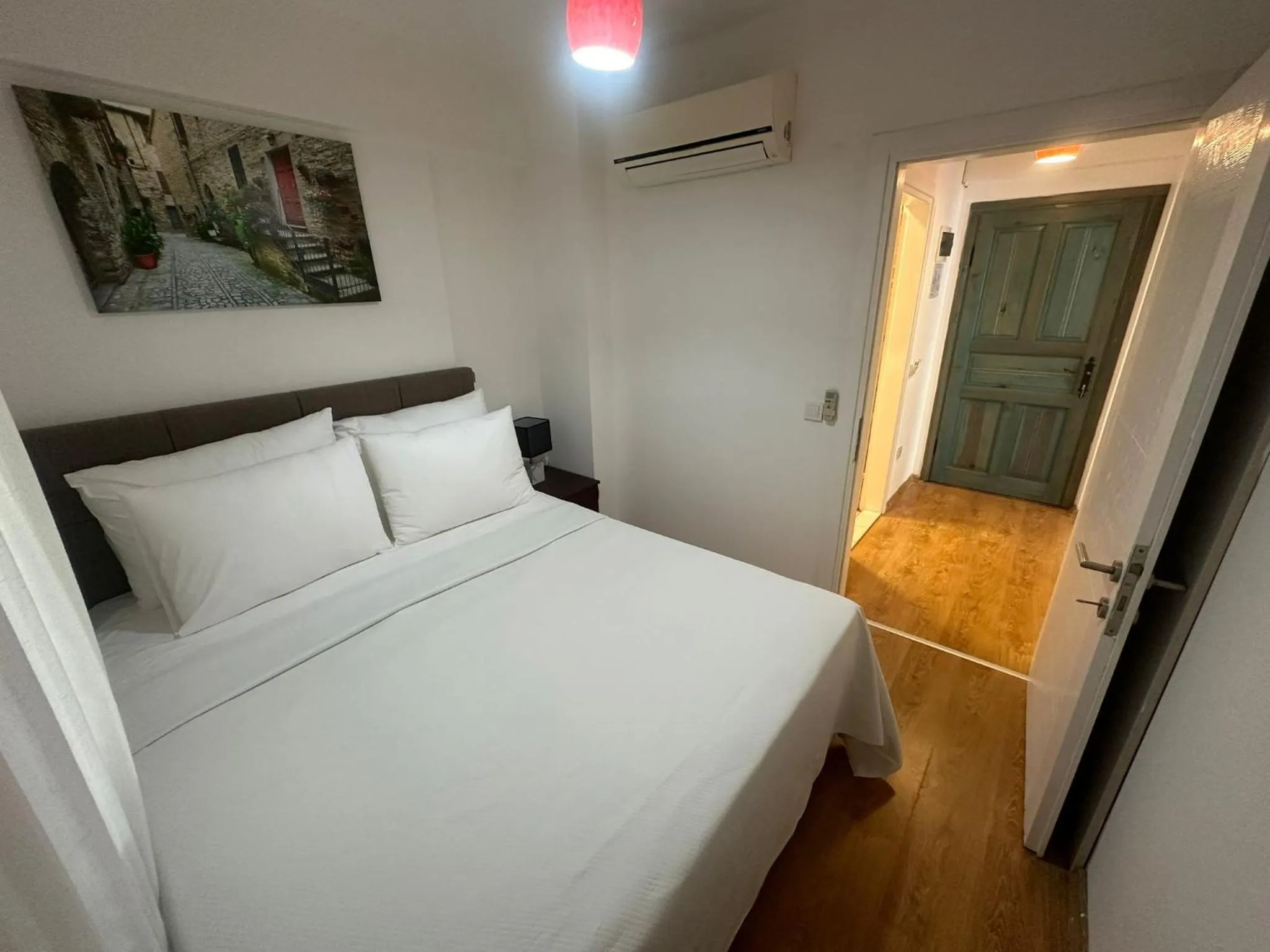 Bed in Wish Suites Bodrum Hotel