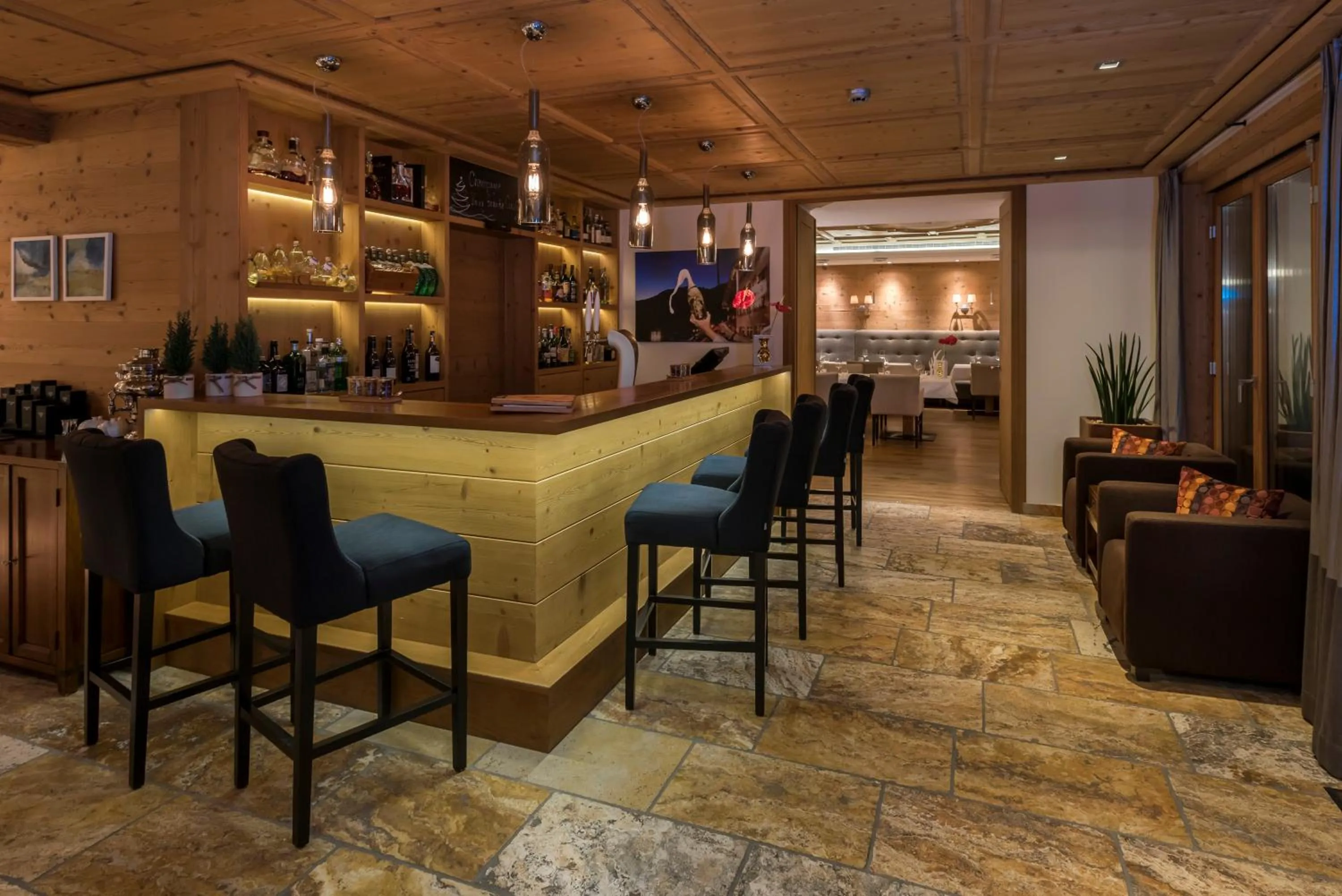Lounge or bar in Hotel Tannenhof*****Superior