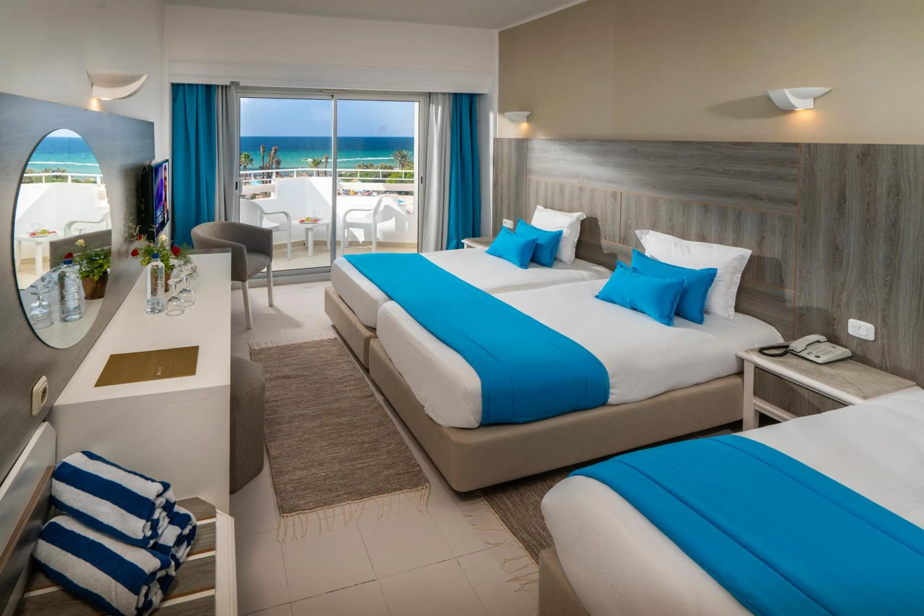 Bed in Vincci Helya Beach