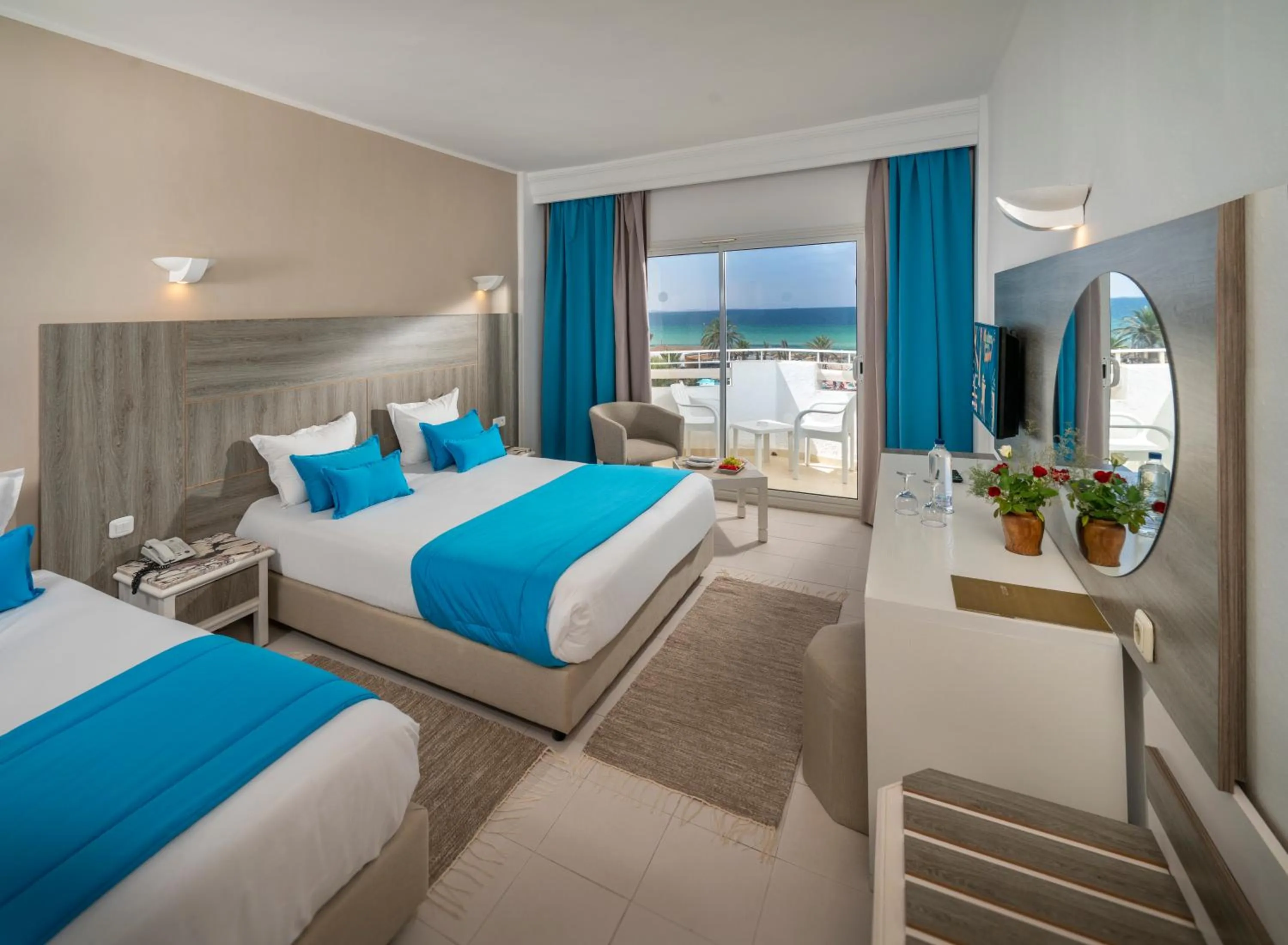 Bed in Vincci Helya Beach