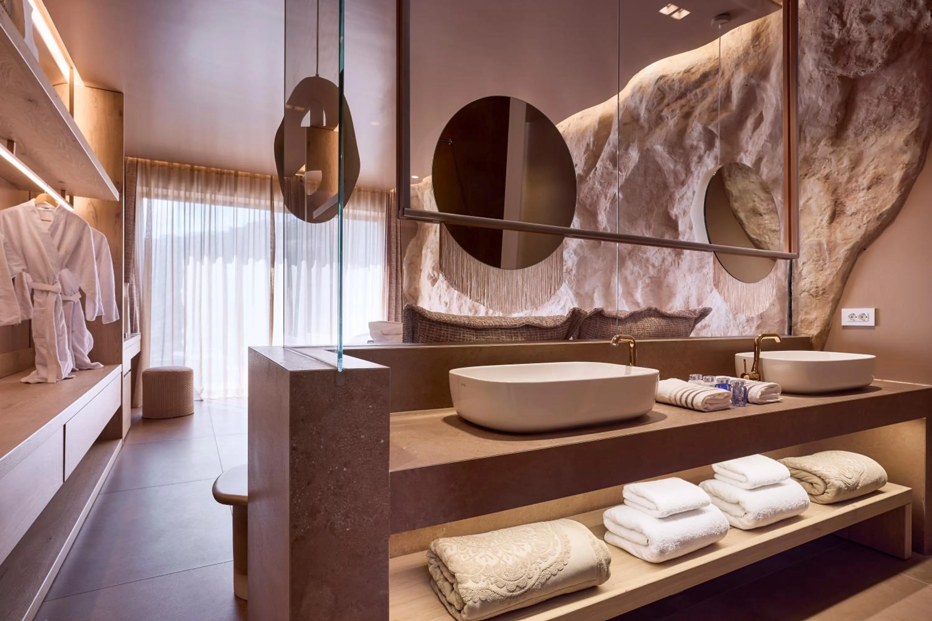 Bathroom in Ethereum Mykonos