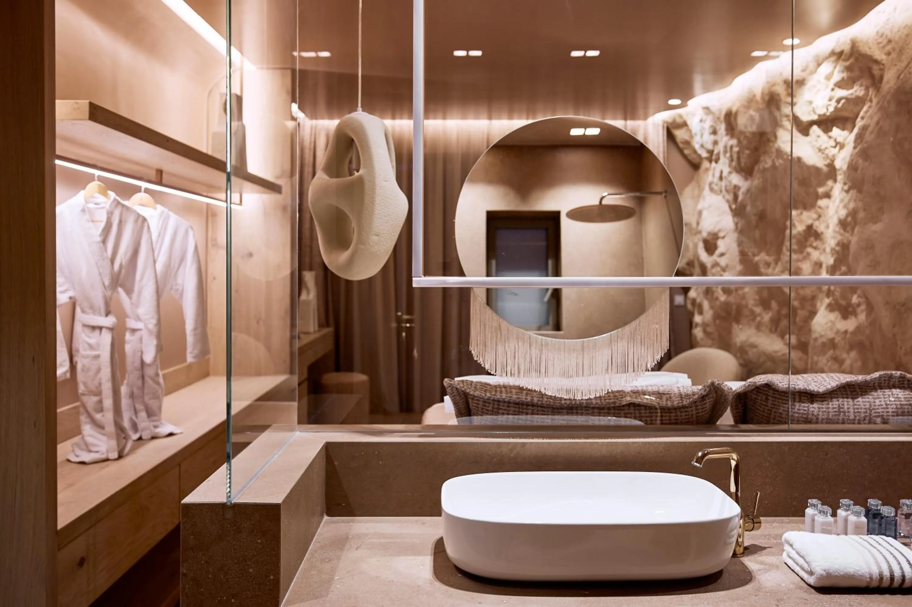 Bathroom in Ethereum Mykonos