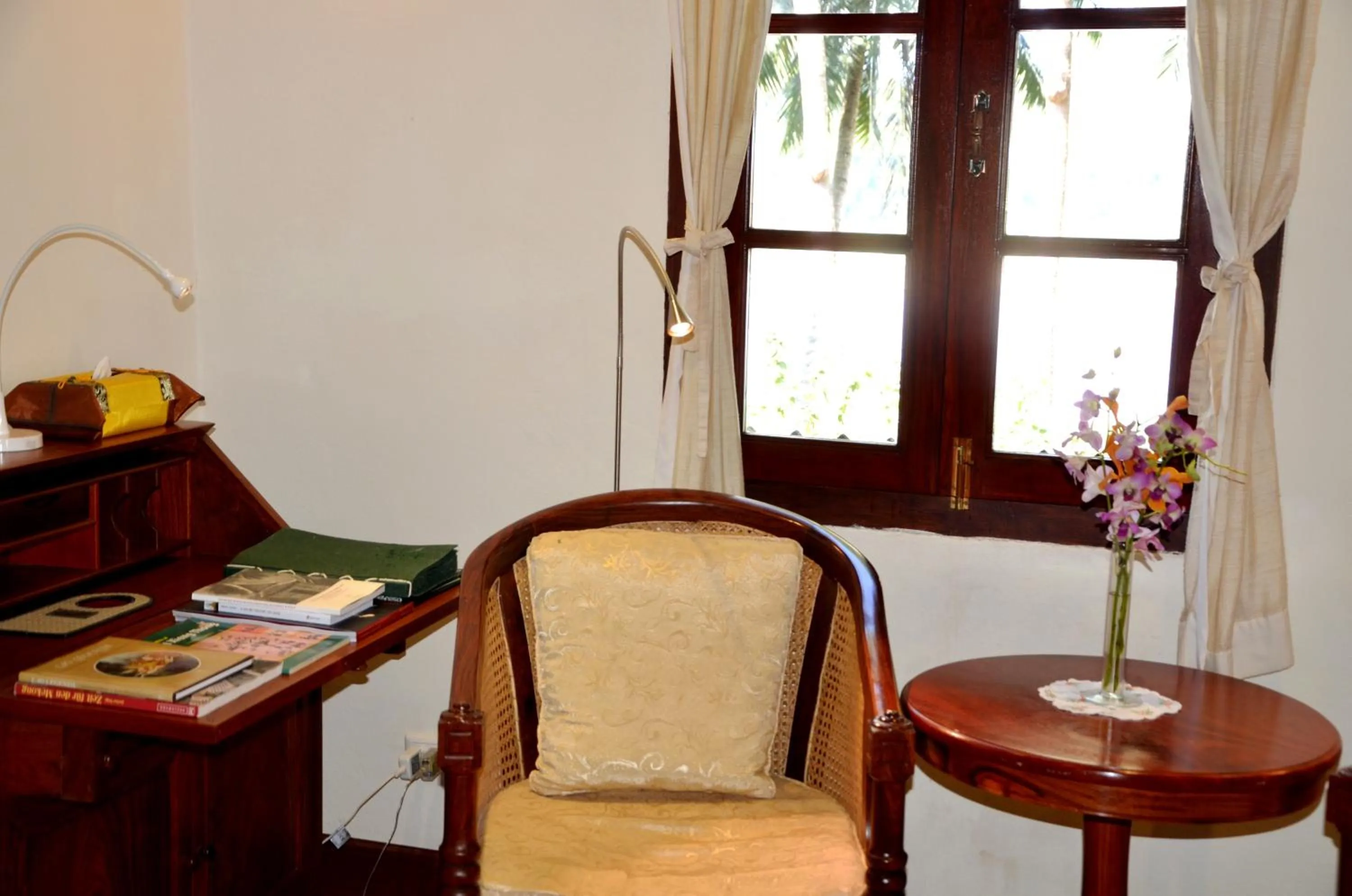 Decorative detail in Mekong Riverview Hotel