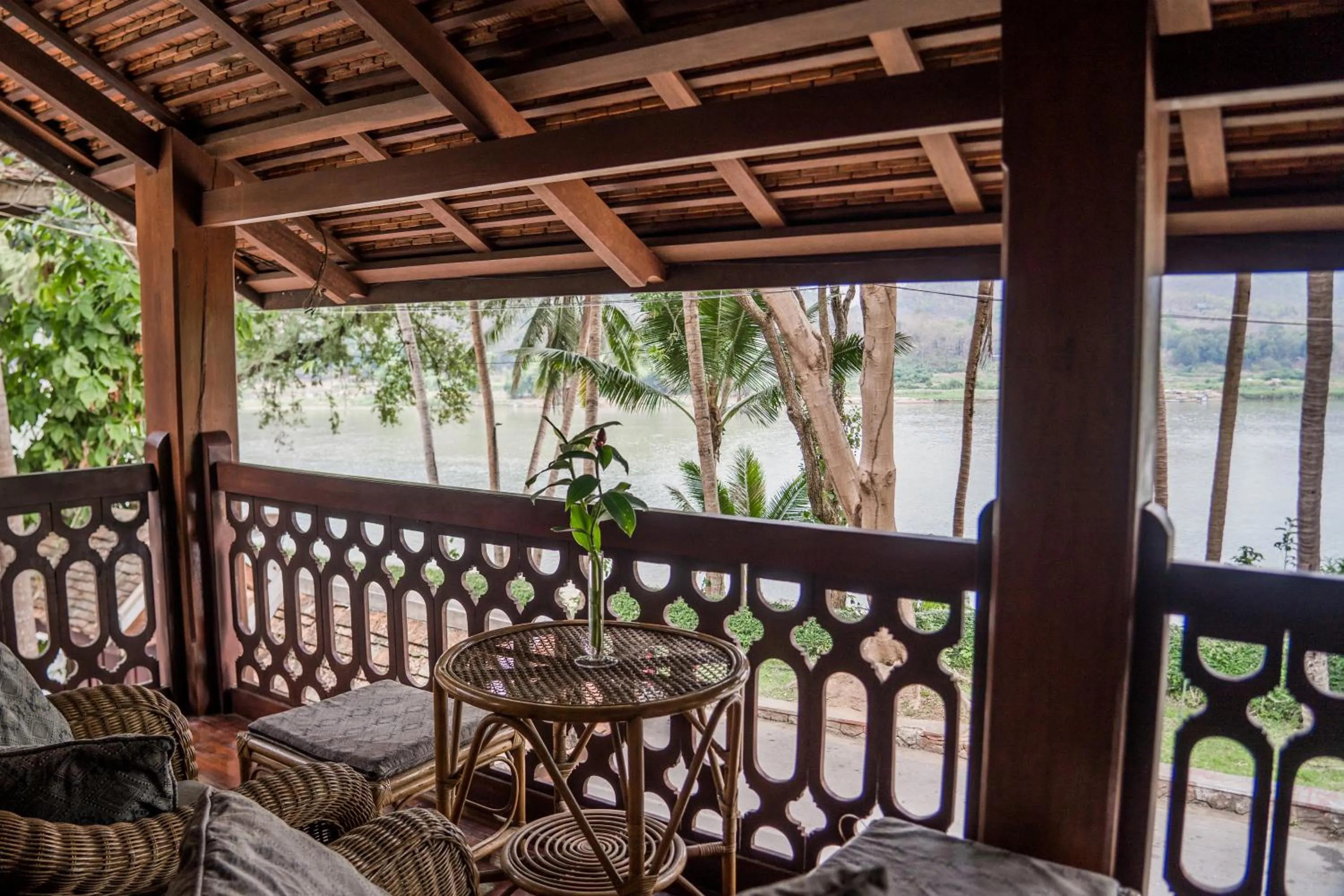 Balcony/Terrace in Mekong Riverview Hotel