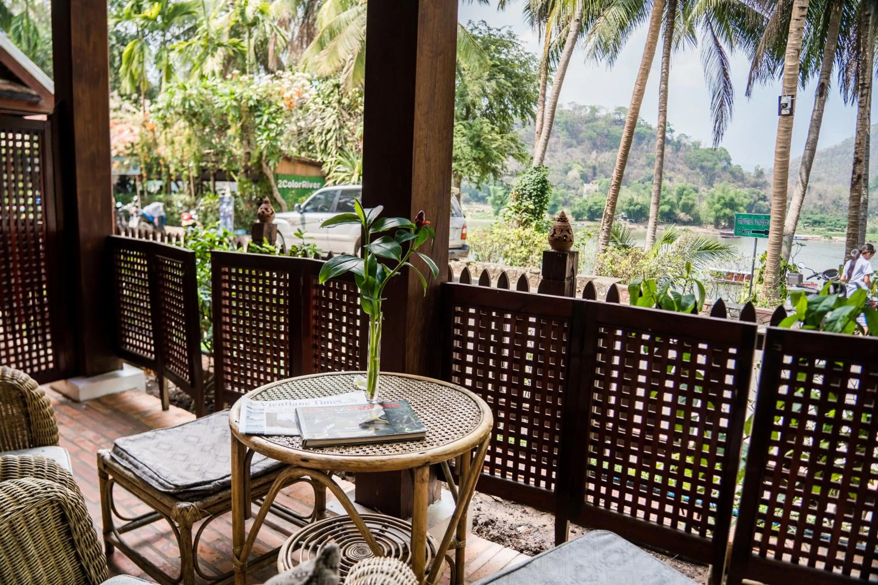 Balcony/Terrace in Mekong Riverview Hotel