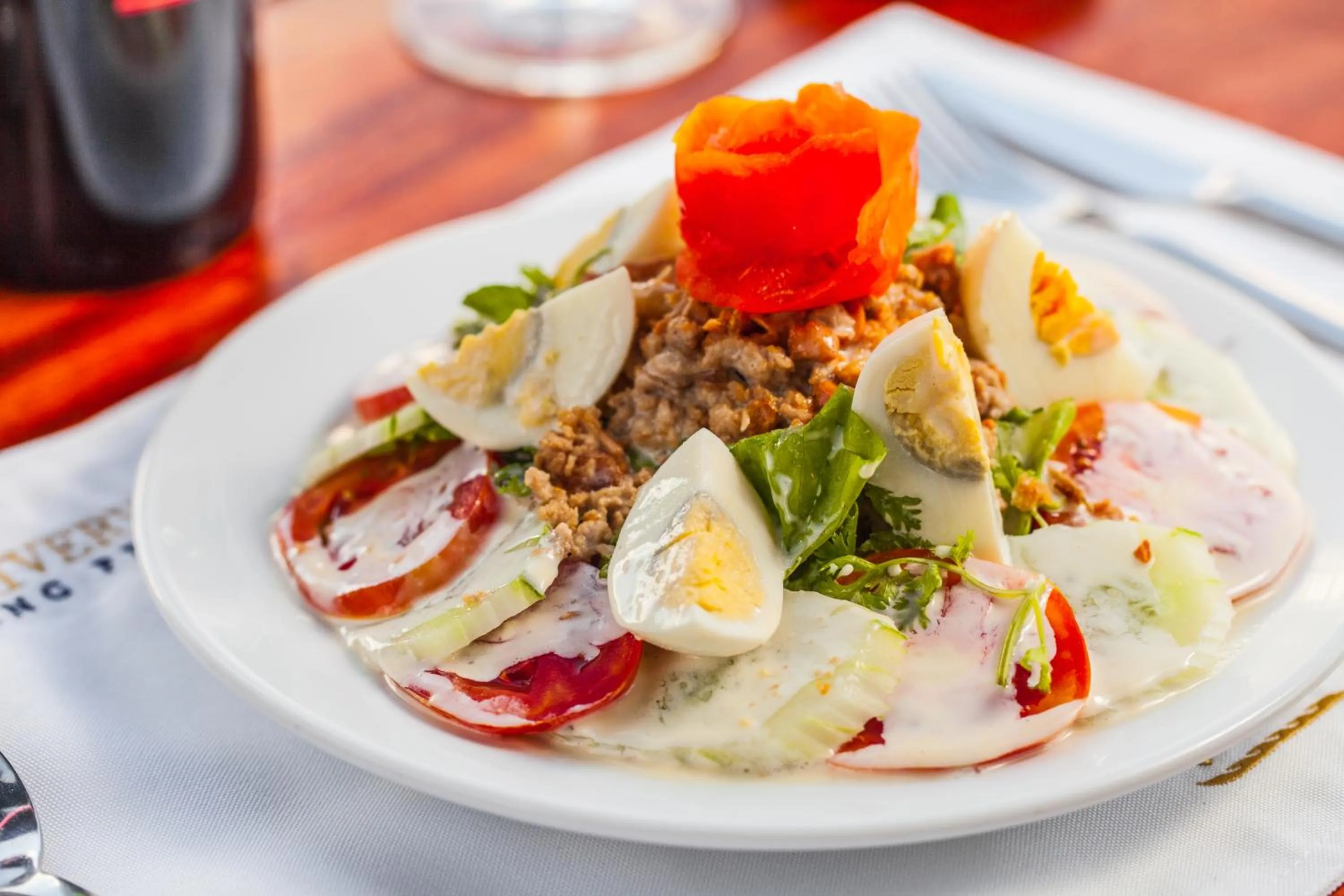 Food in Mekong Riverview Hotel