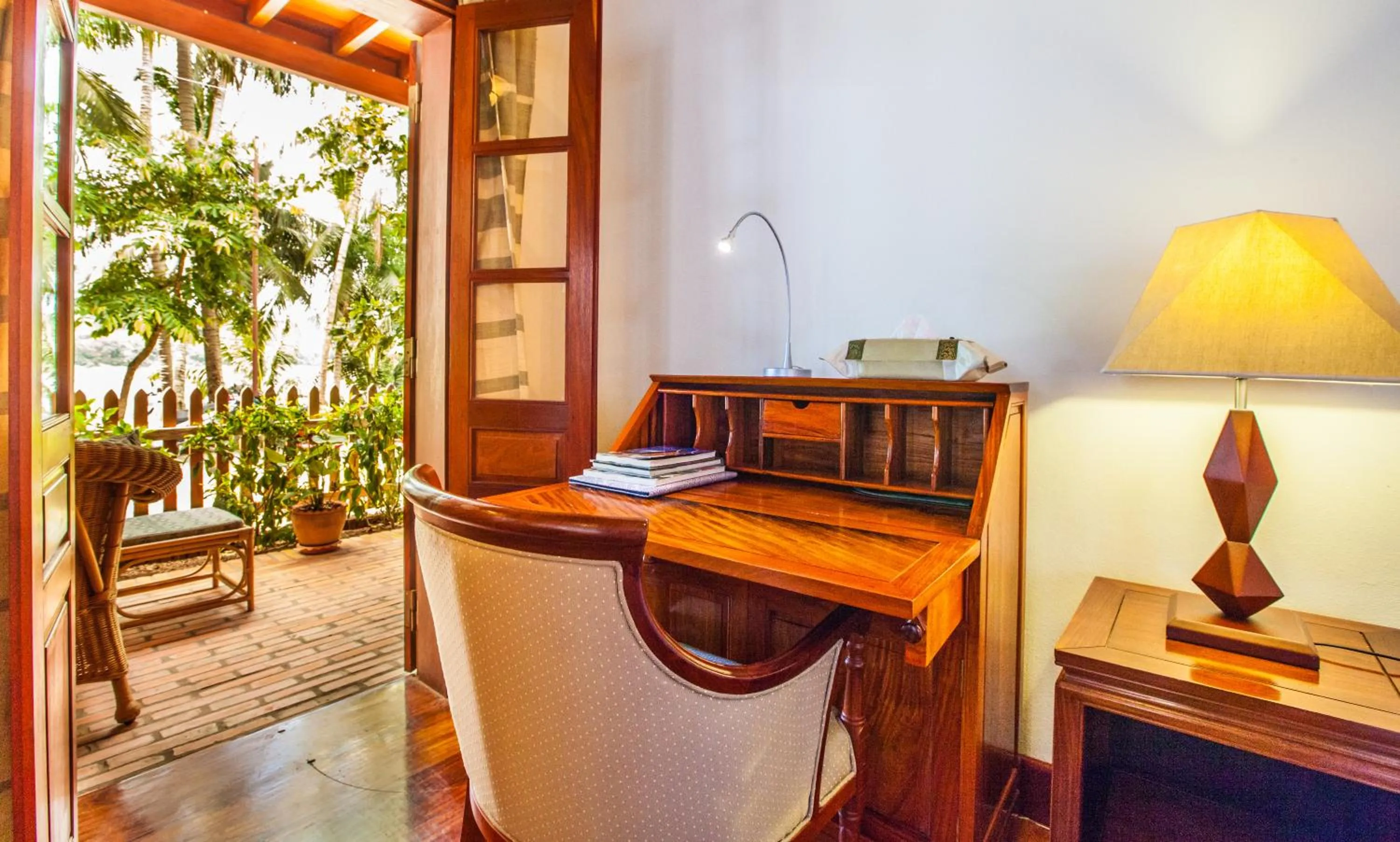 Seating area in Mekong Riverview Hotel