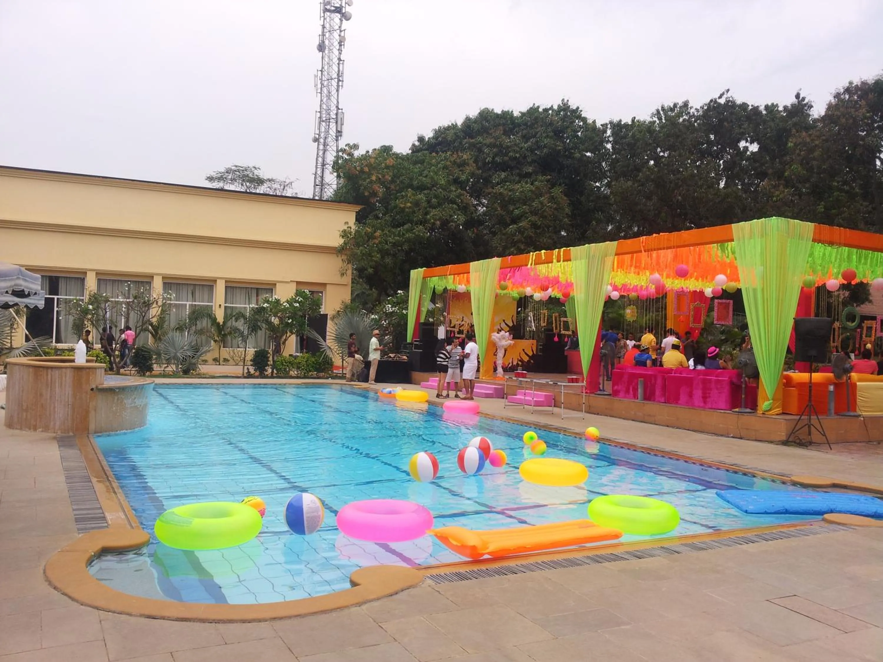 Swimming Pool in Damanganga Valley Resort Silvassa