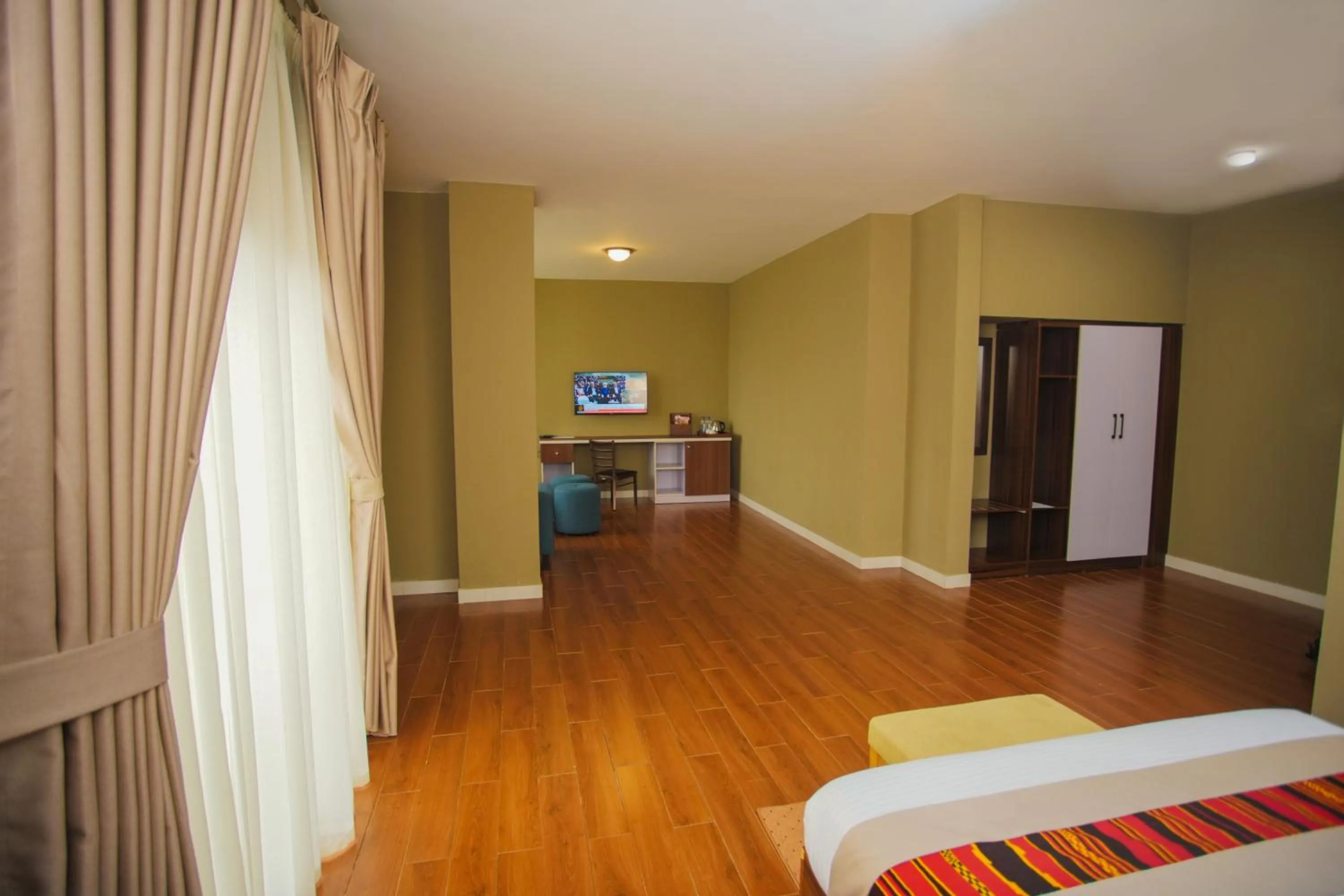 TV and multimedia, Bed in Haile Hotel Wolaita