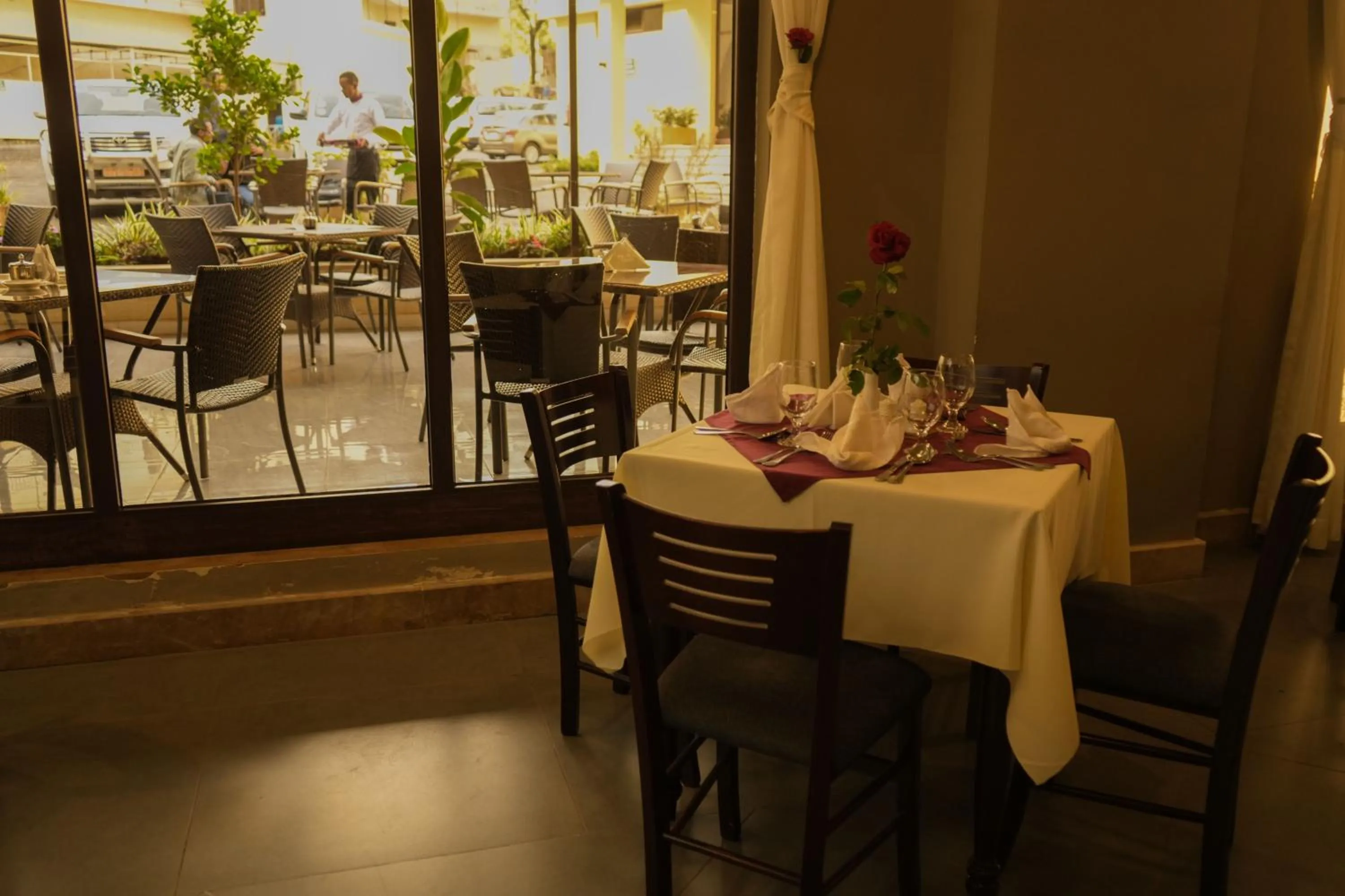 Restaurant/places to eat in Haile Hotel Wolaita
