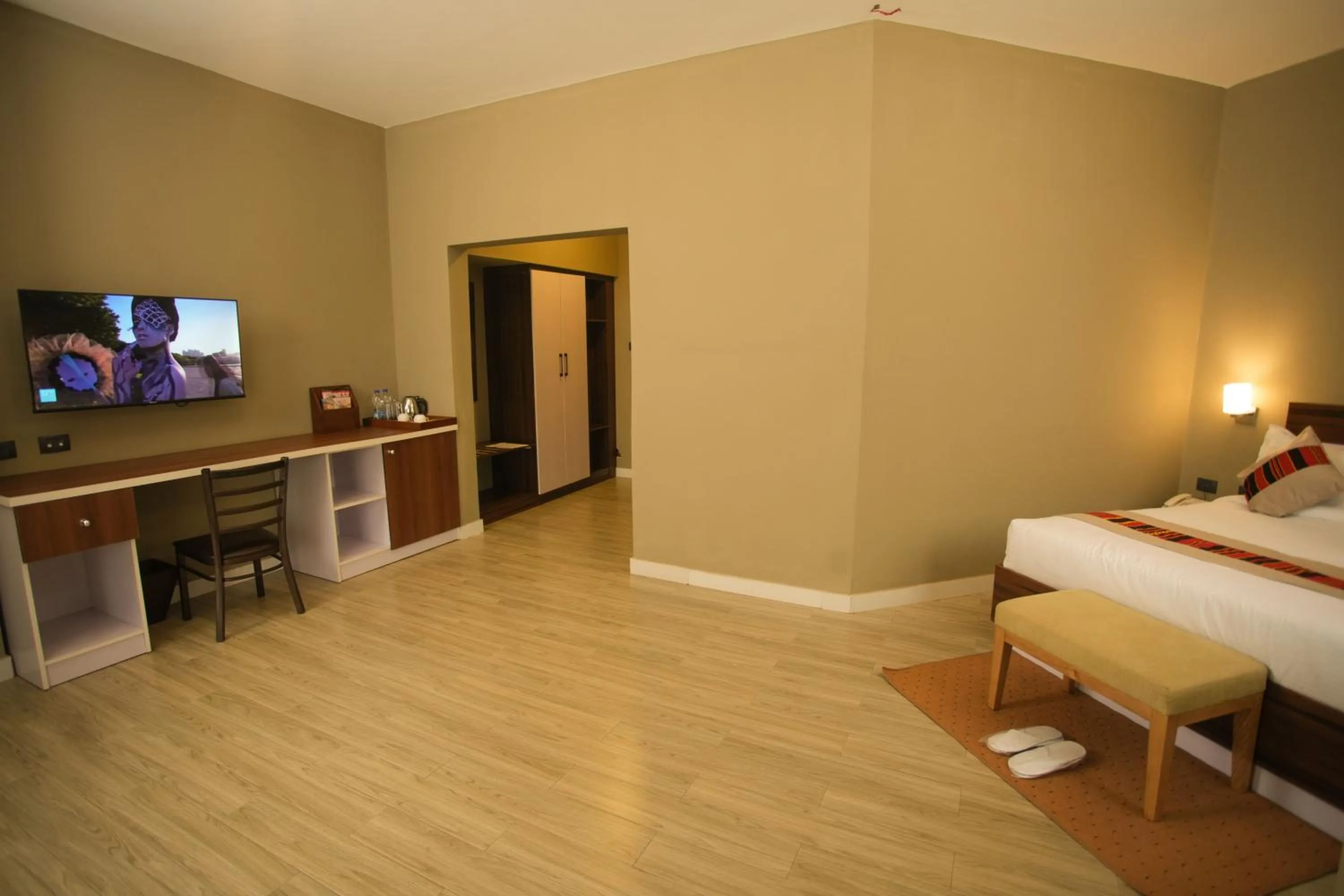 Photo of the whole room, Bed in Haile Hotel Wolaita