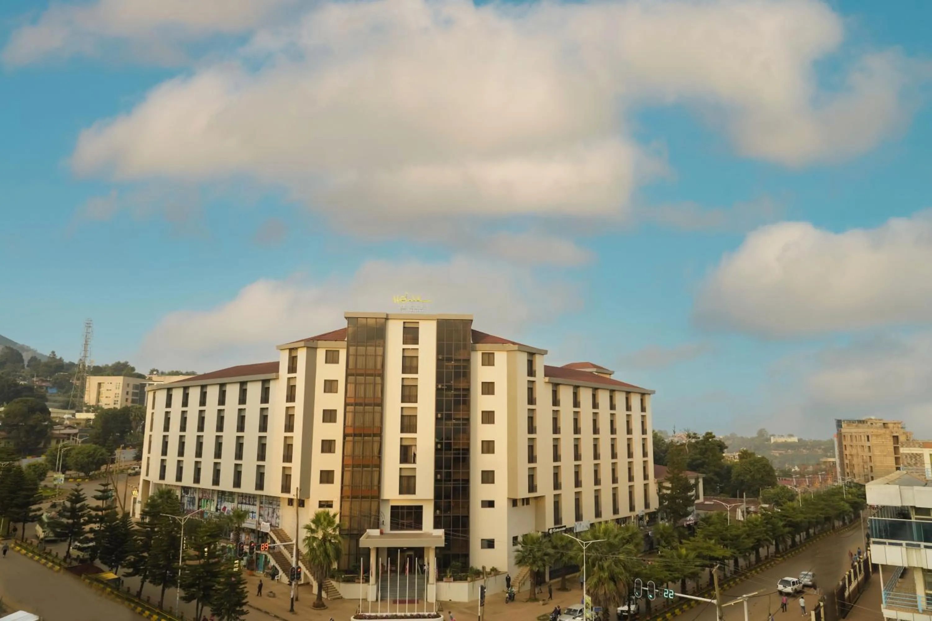 Property building in Haile Hotel Wolaita