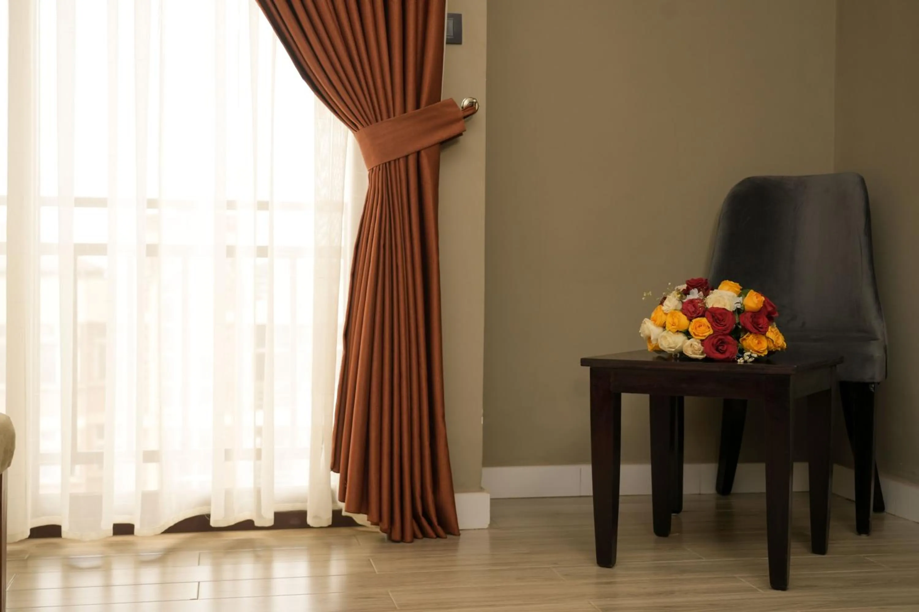 Seating area in Haile Hotel Wolaita