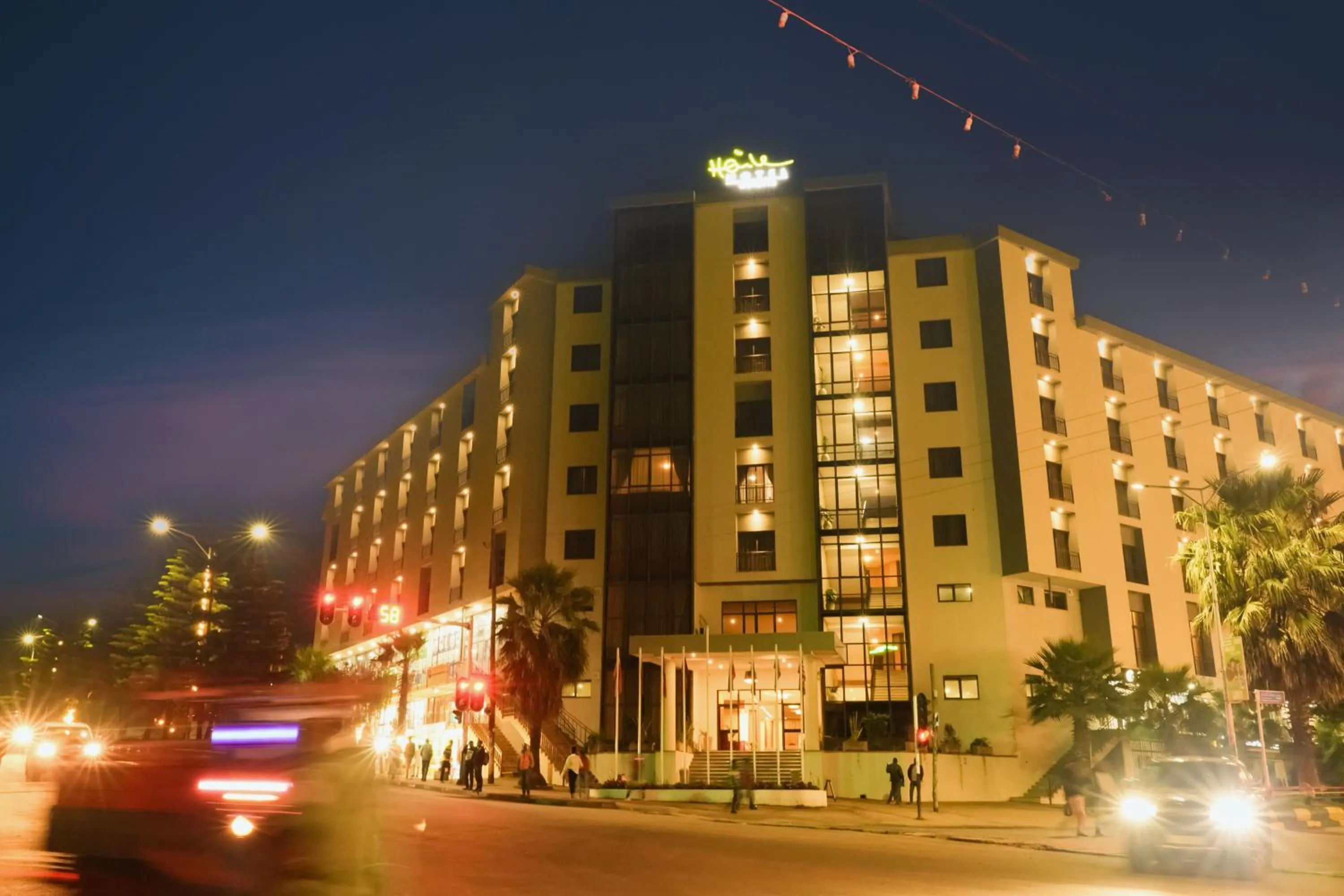 Street view in Haile Hotel Wolaita