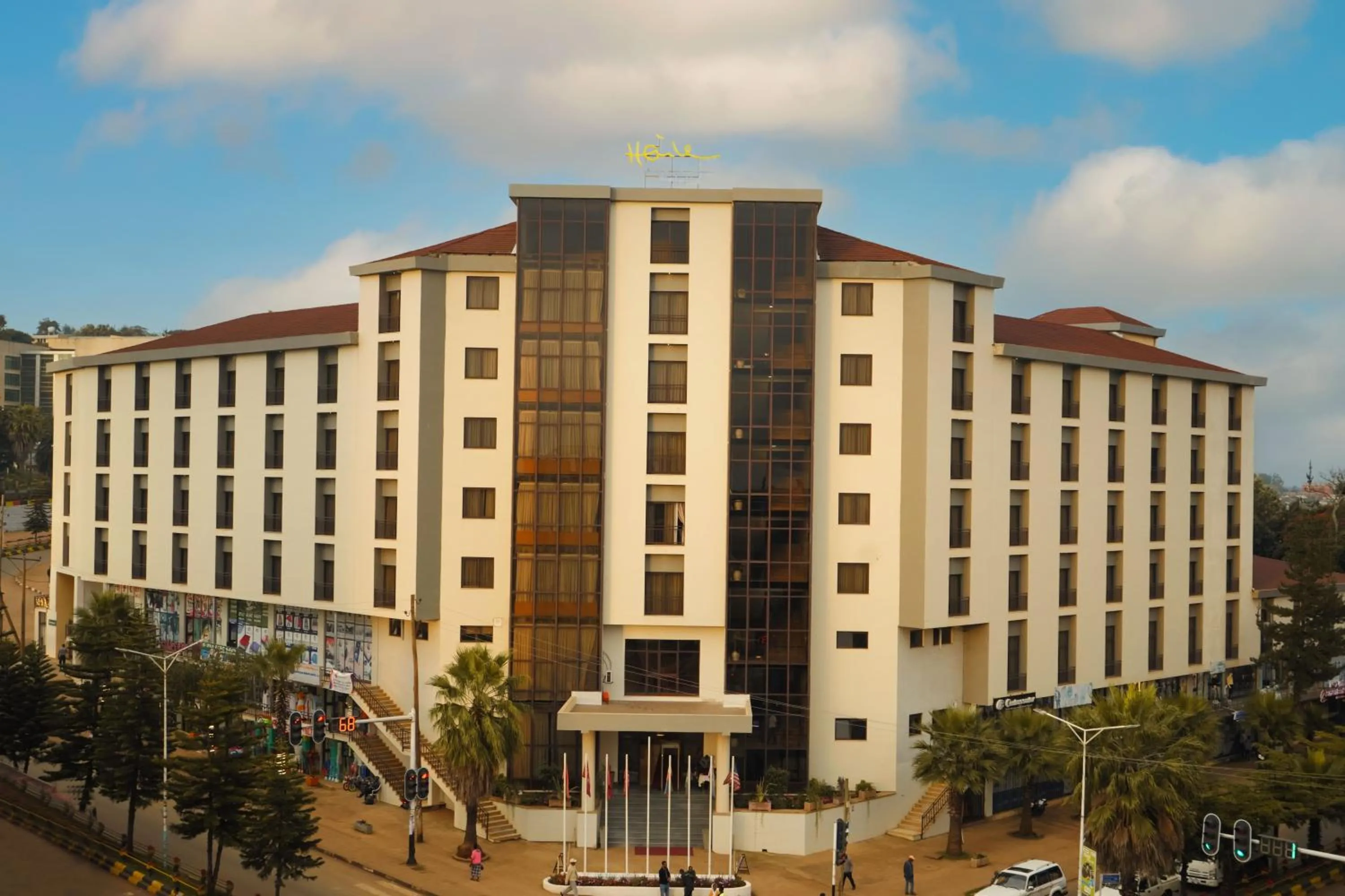 Property building in Haile Hotel Wolaita