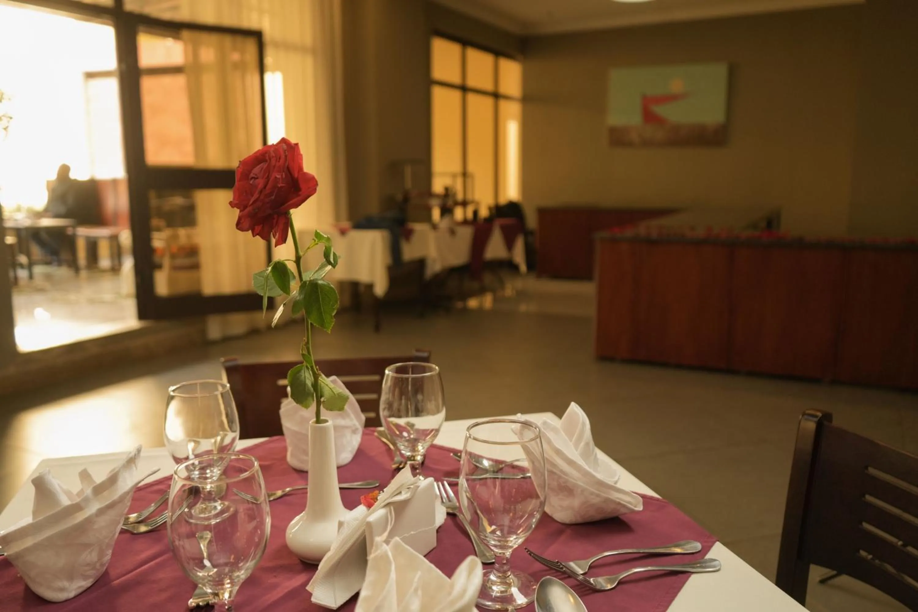 Restaurant/places to eat in Haile Hotel Wolaita