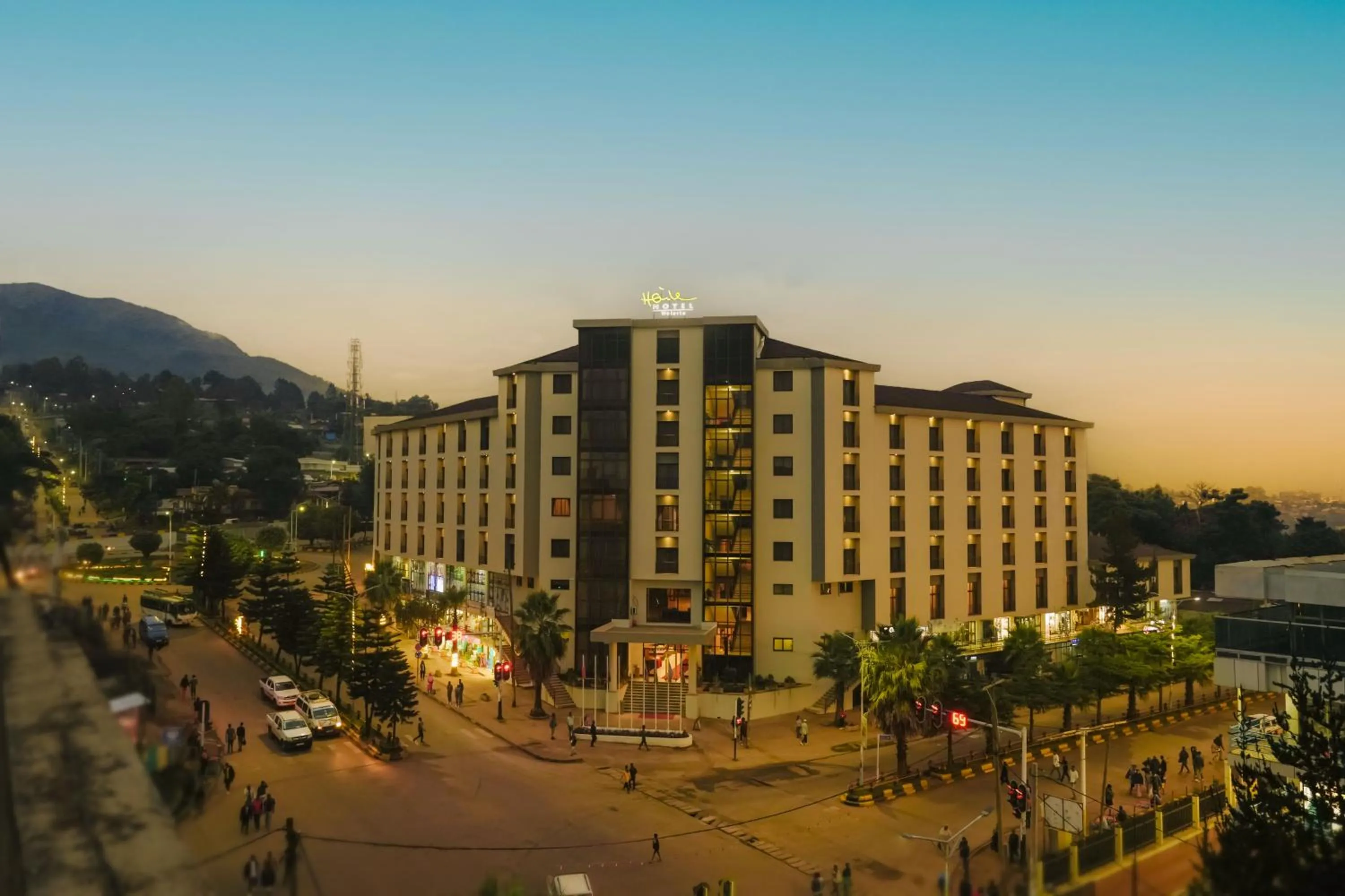 Property building in Haile Hotel Wolaita