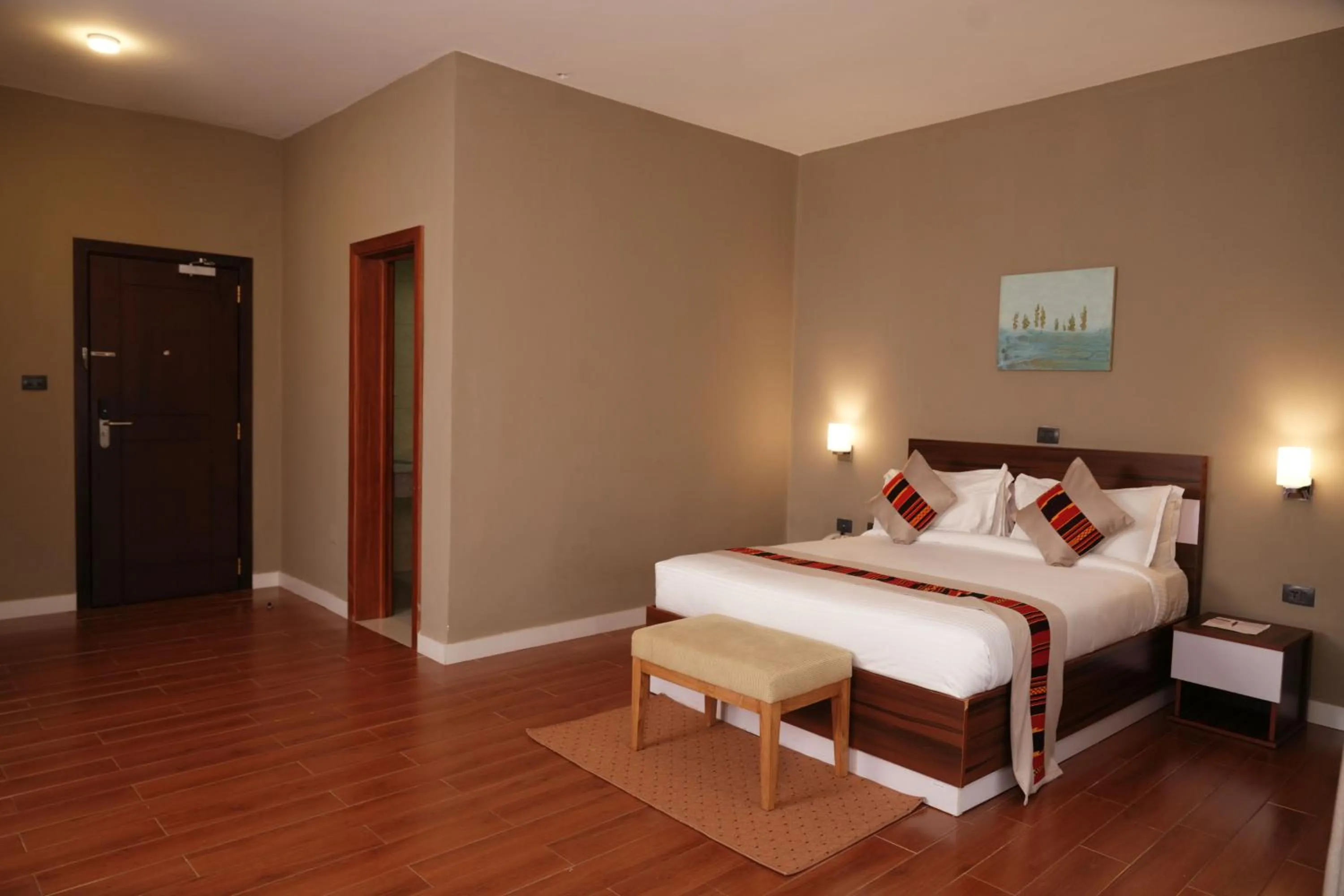 Bed in Haile Hotel Wolaita