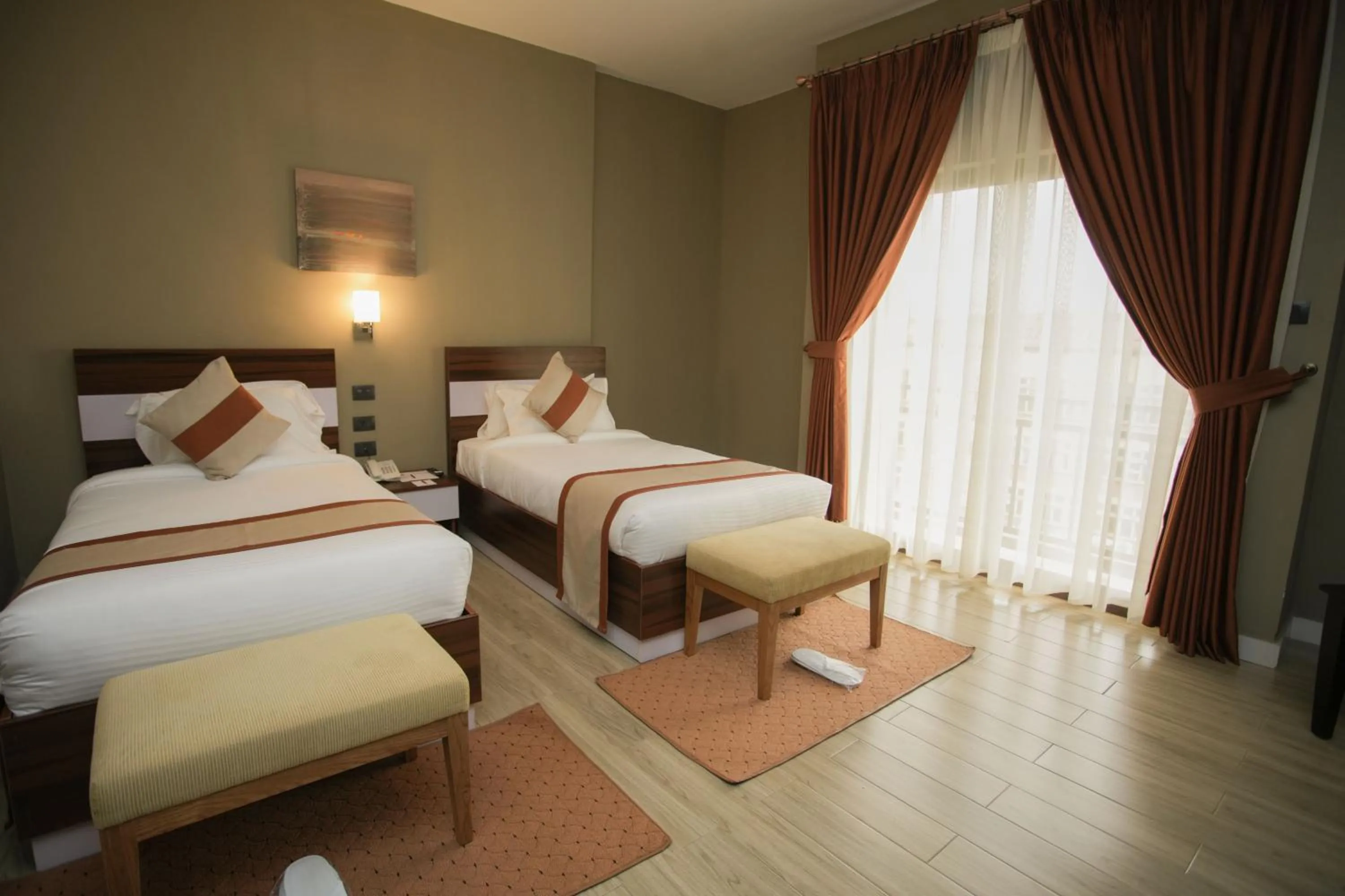 Bed in Haile Hotel Wolaita