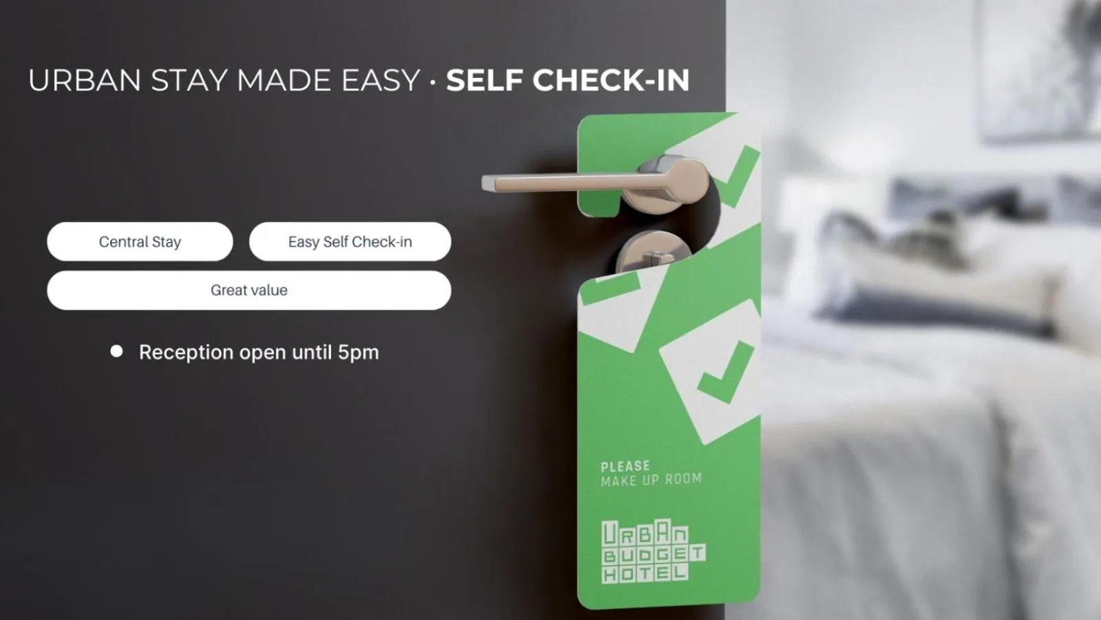 Bed in URBAN BUDGET HOTEL