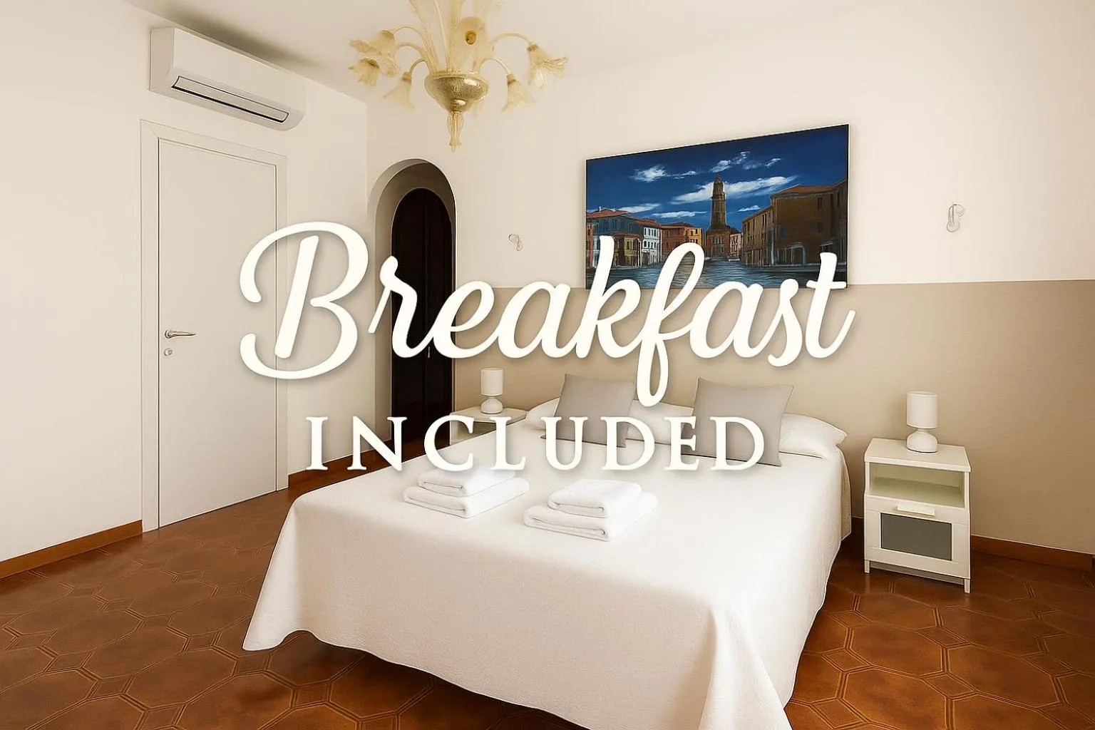 Bedroom, Bed in B&B Airport Venice Diego