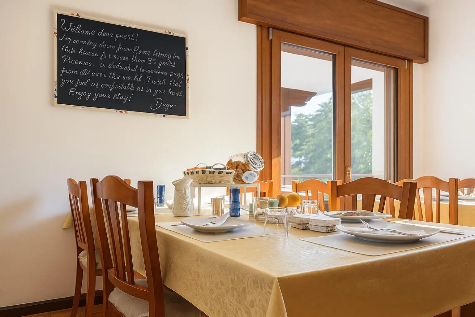 Breakfast in B&B Airport Venice Diego