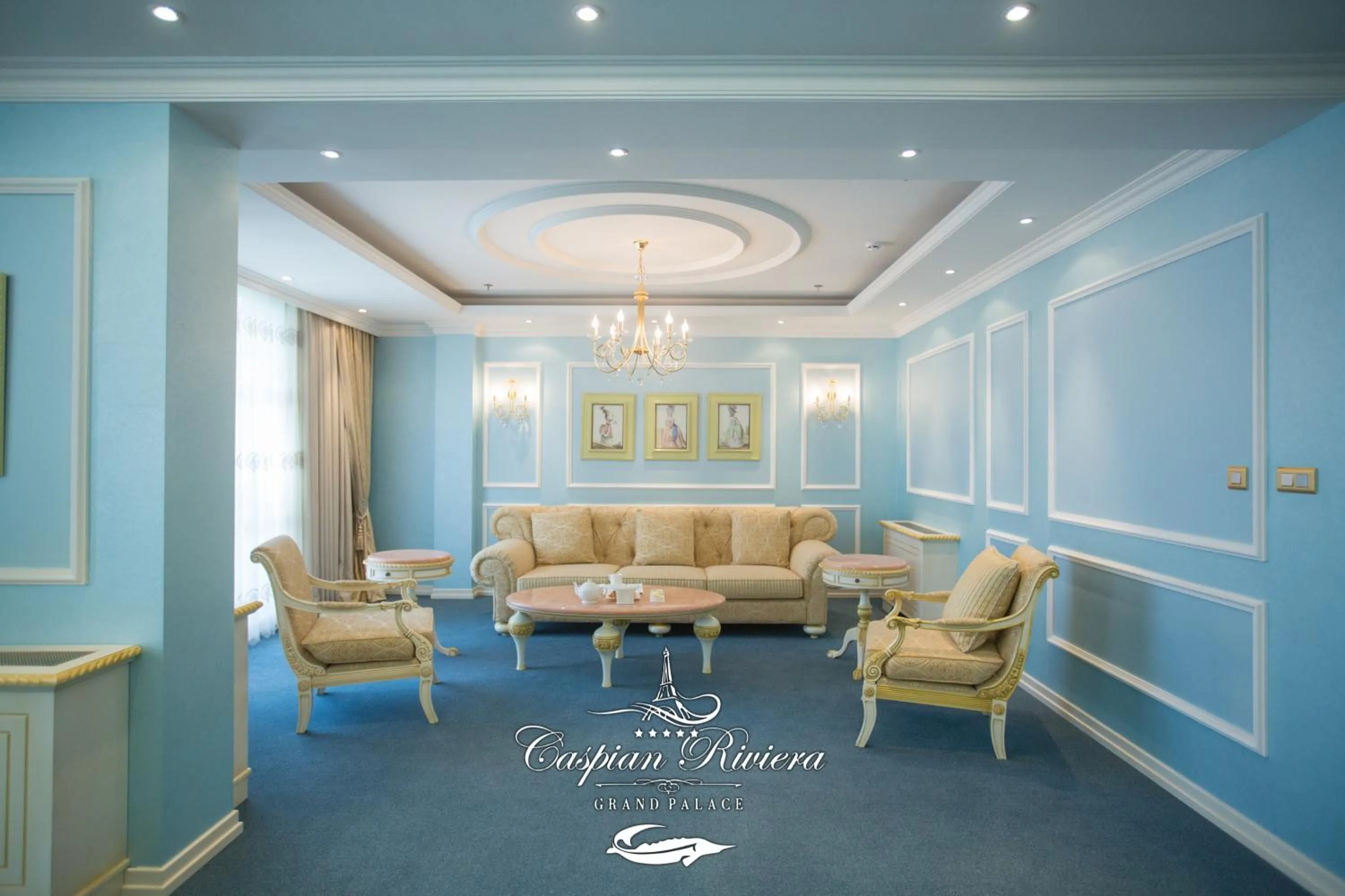 Living room in Caspian Riviera Grand Palace Hotel