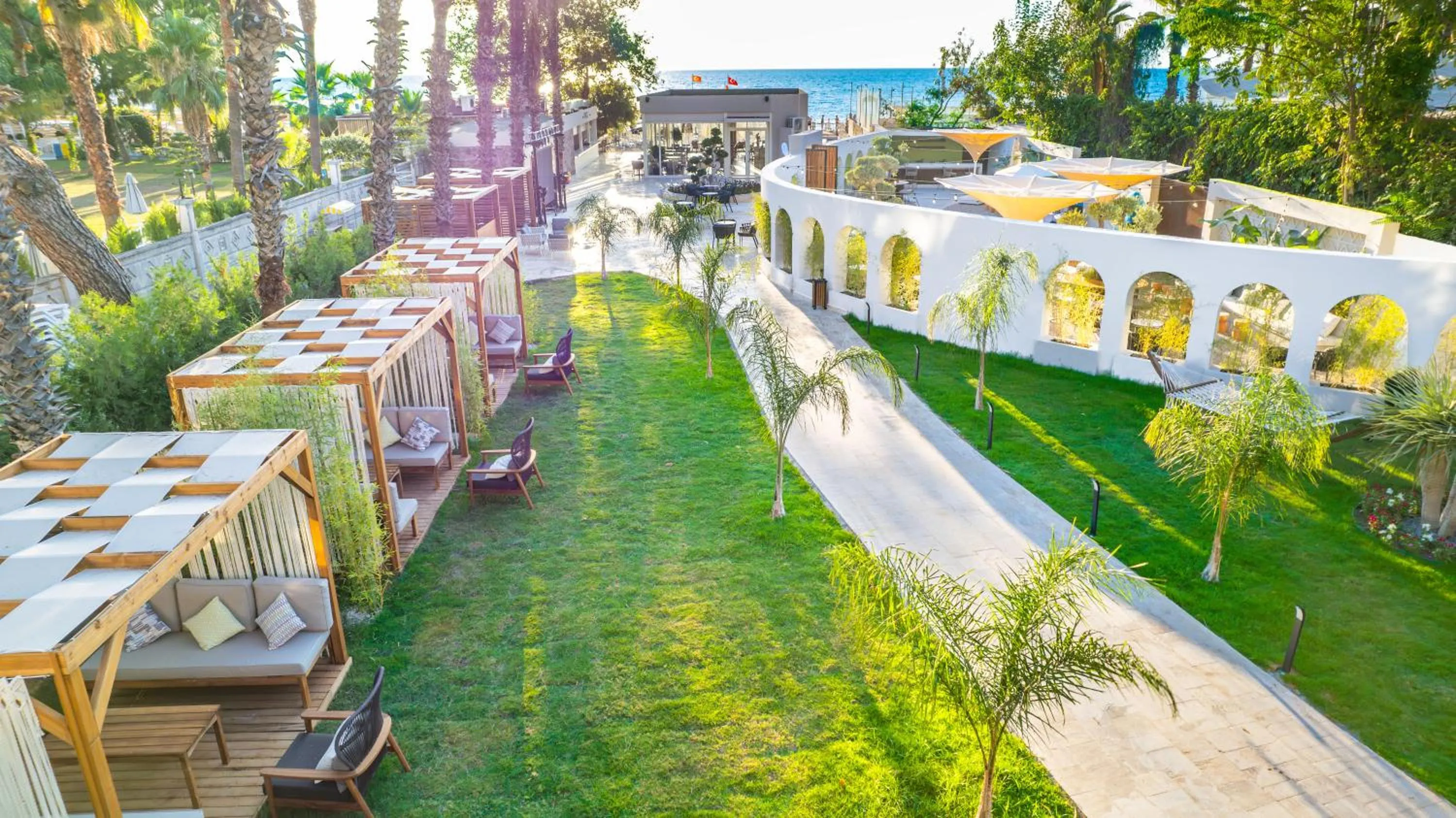 Garden view in Rose Garden Premium - Ultra All Inclusive