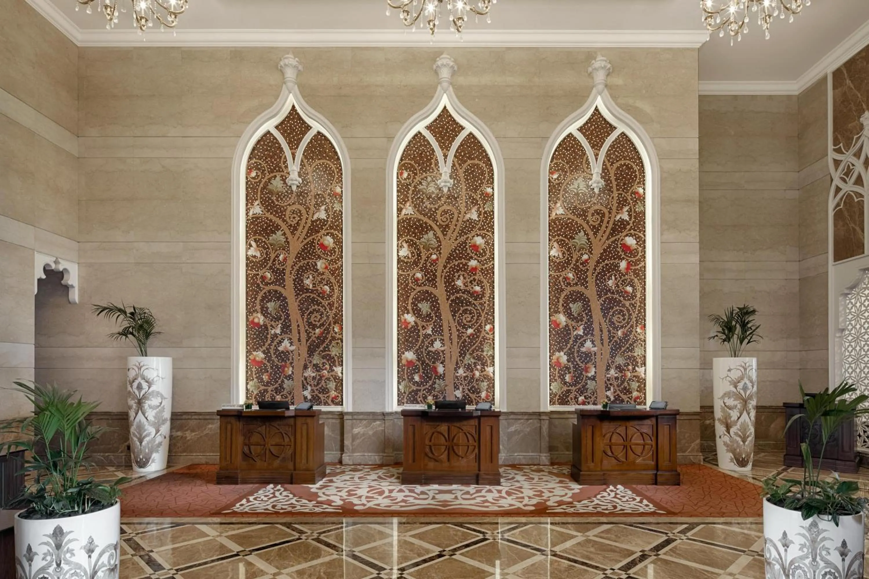 Lobby or reception in Marsa Malaz Kempinski, The Pearl
