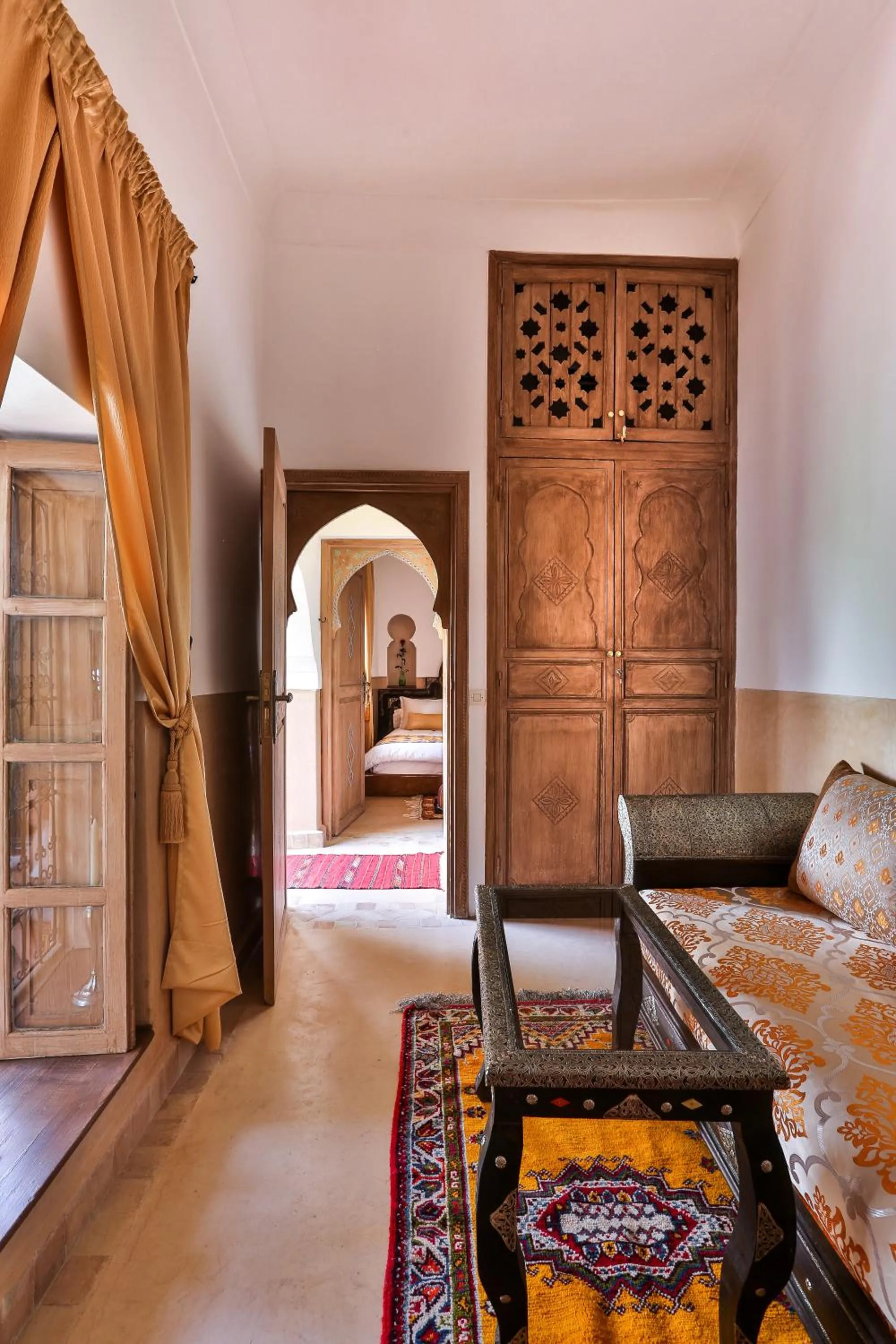 Photo of the whole room, Bed in Riad Fleur d'Orient