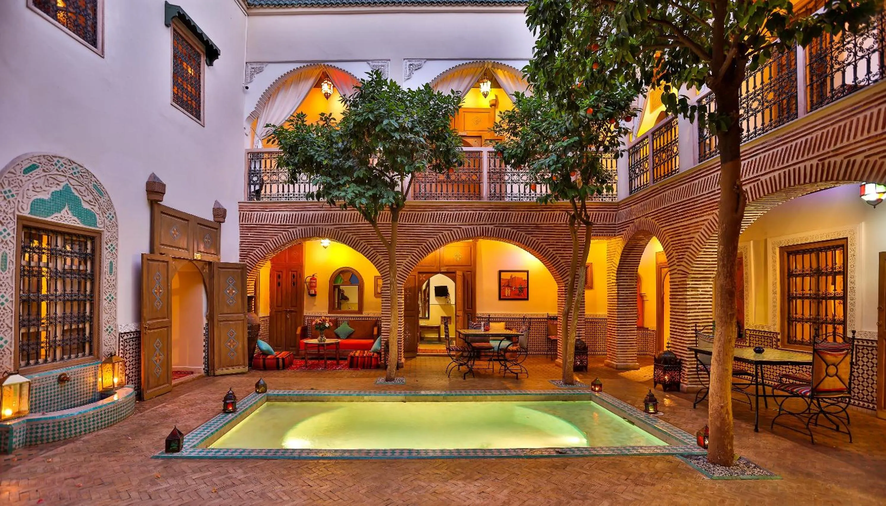 Balcony/Terrace in Riad Fleur d'Orient