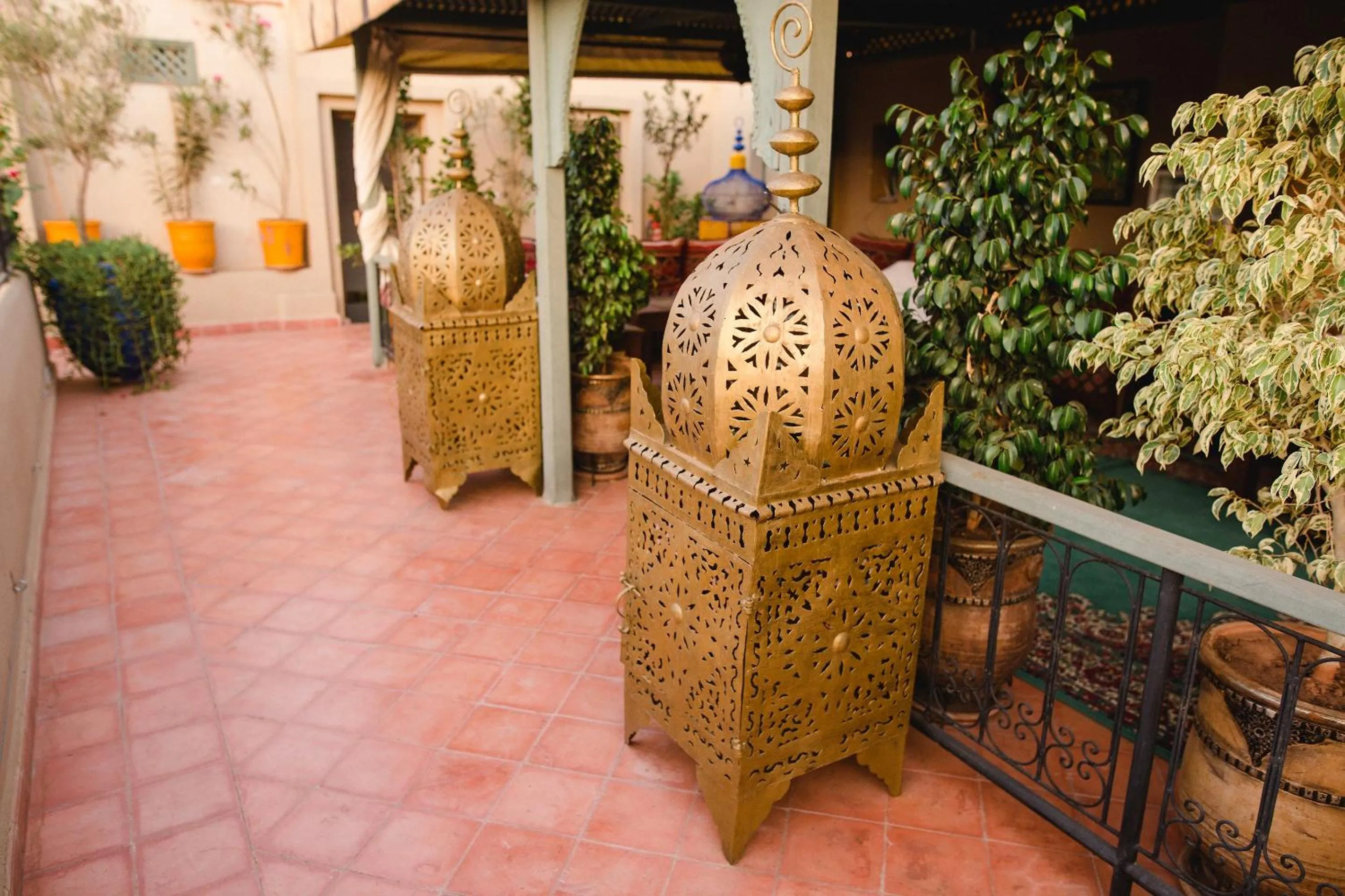 Balcony/Terrace in Riad Fleur d'Orient
