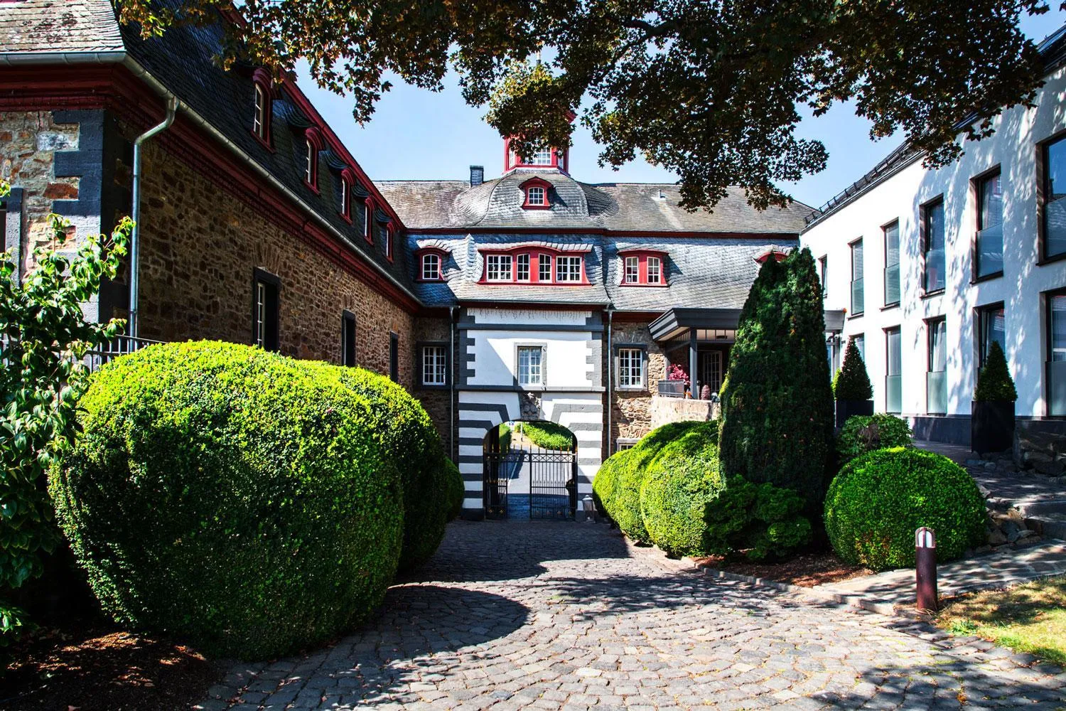 Property building in Schloss Hotel Burgbrohl