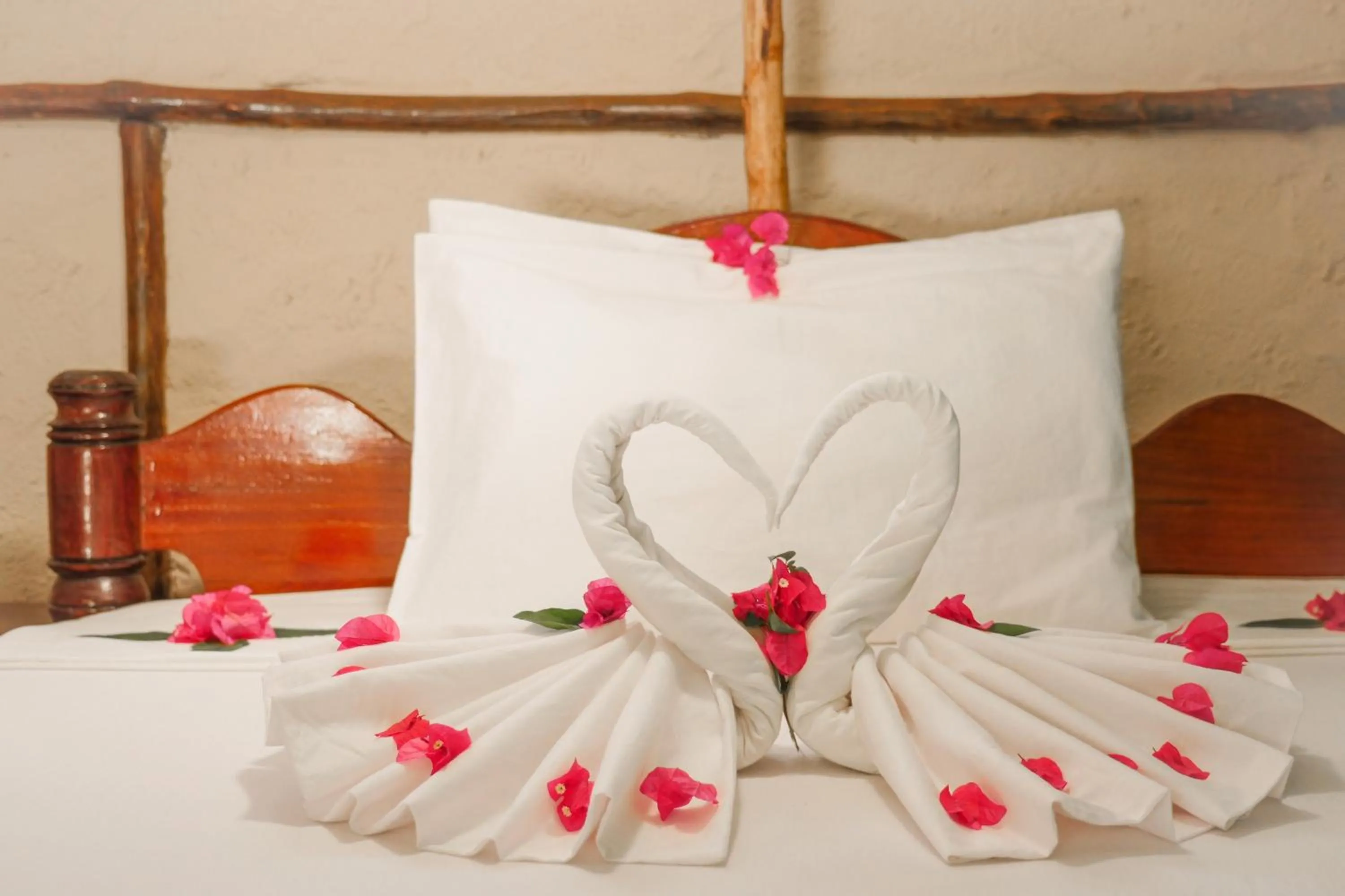 Bed in Demani Lodge Zanzibar
