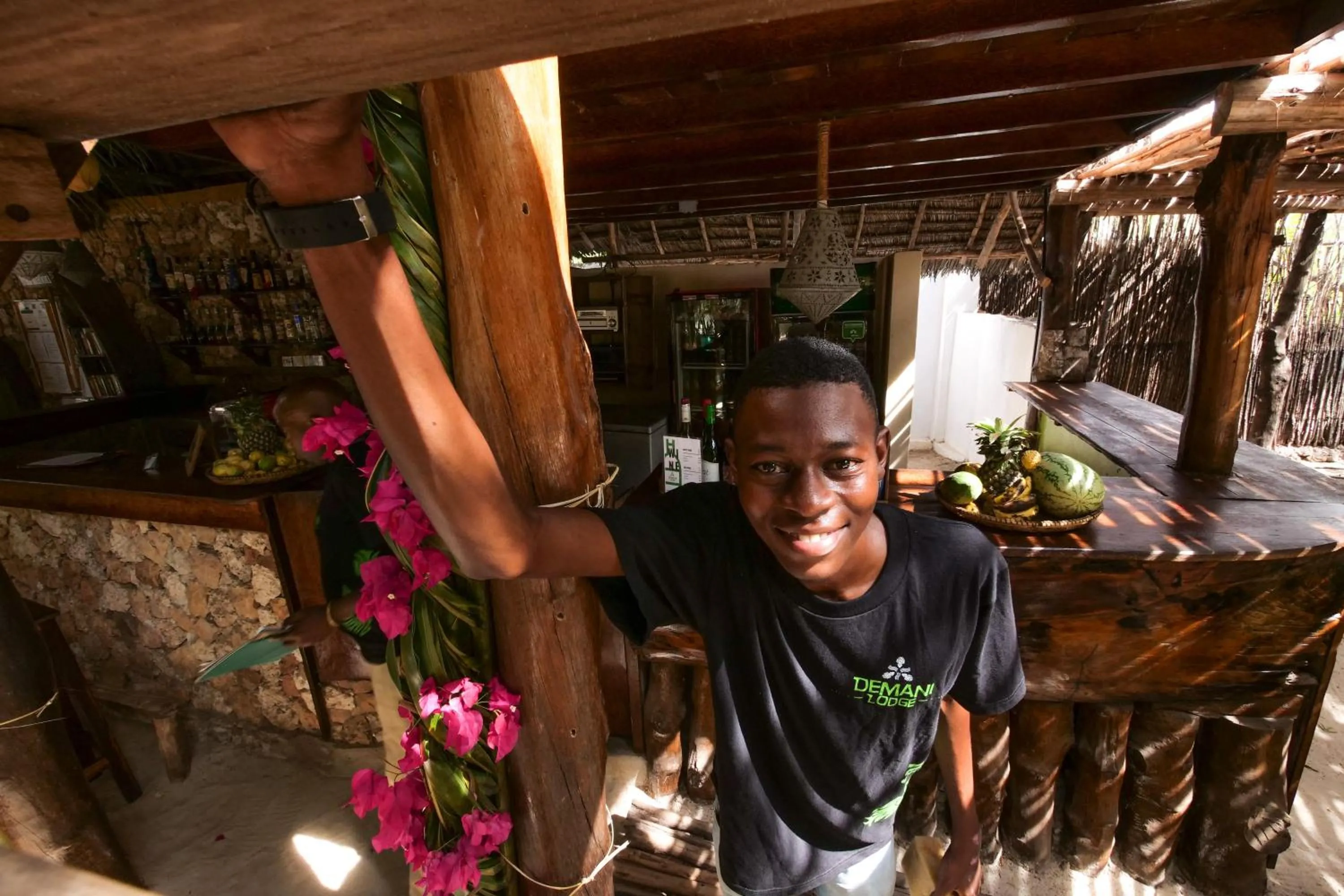 Staff in Demani Lodge Zanzibar