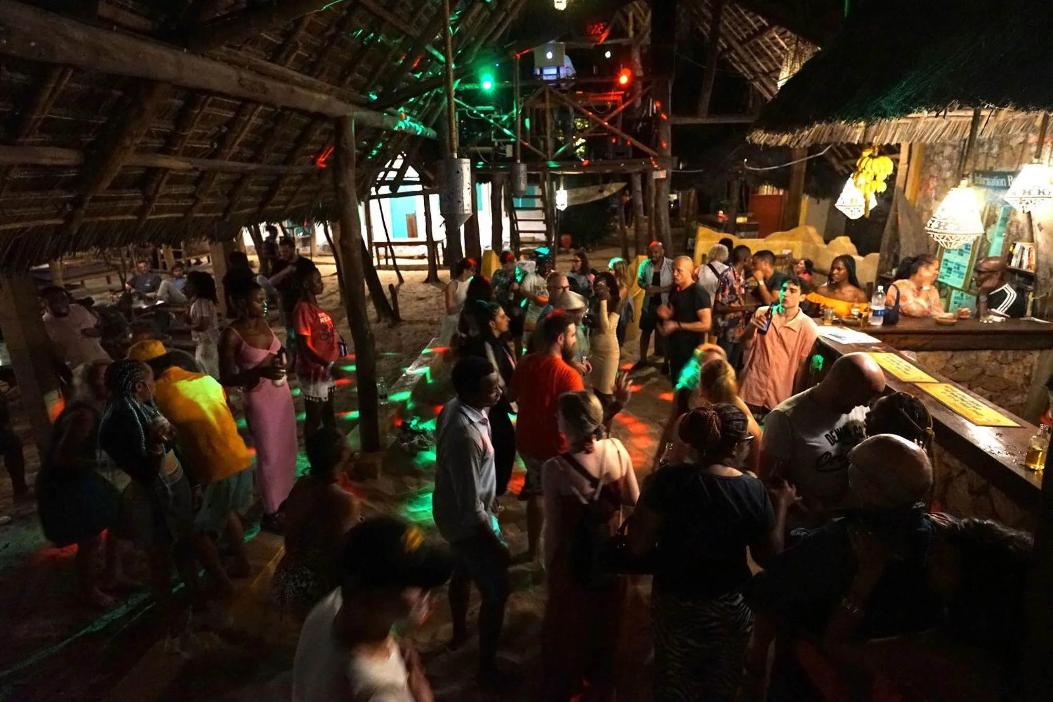 Evening entertainment in Demani Lodge Zanzibar